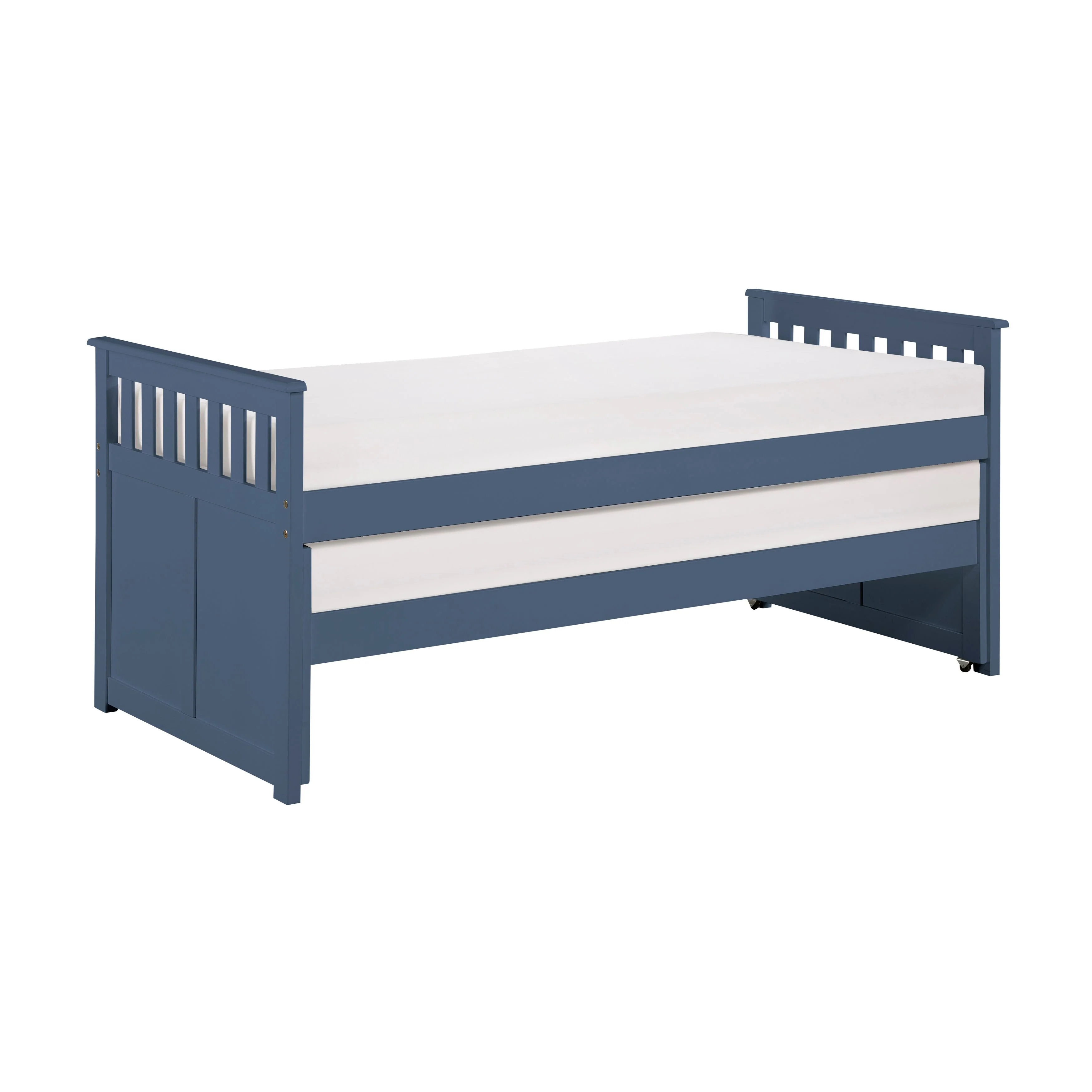 Nora Blue Twin/Twin Bed - Image 2
