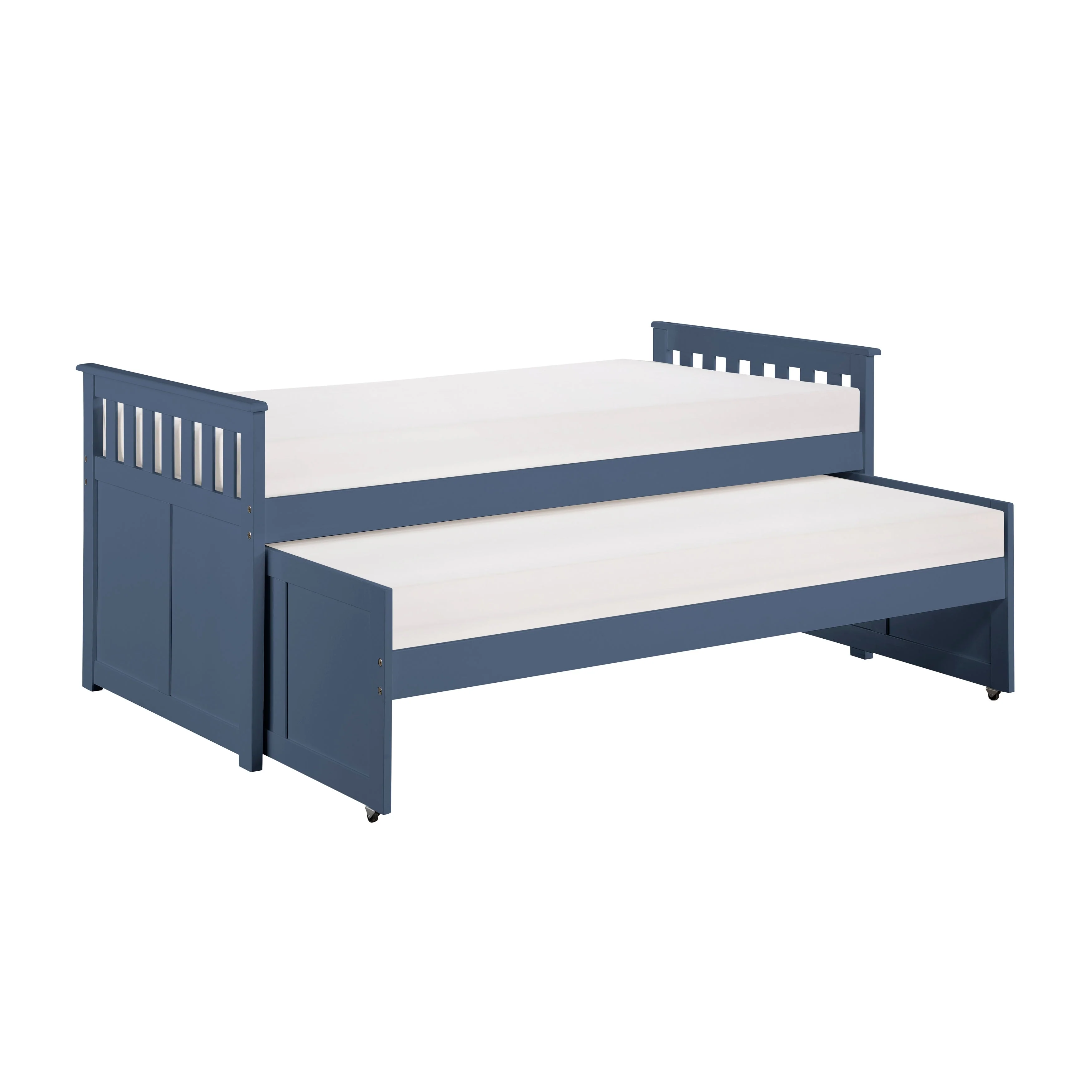 Nora Blue Twin/Twin Bed - Image 3