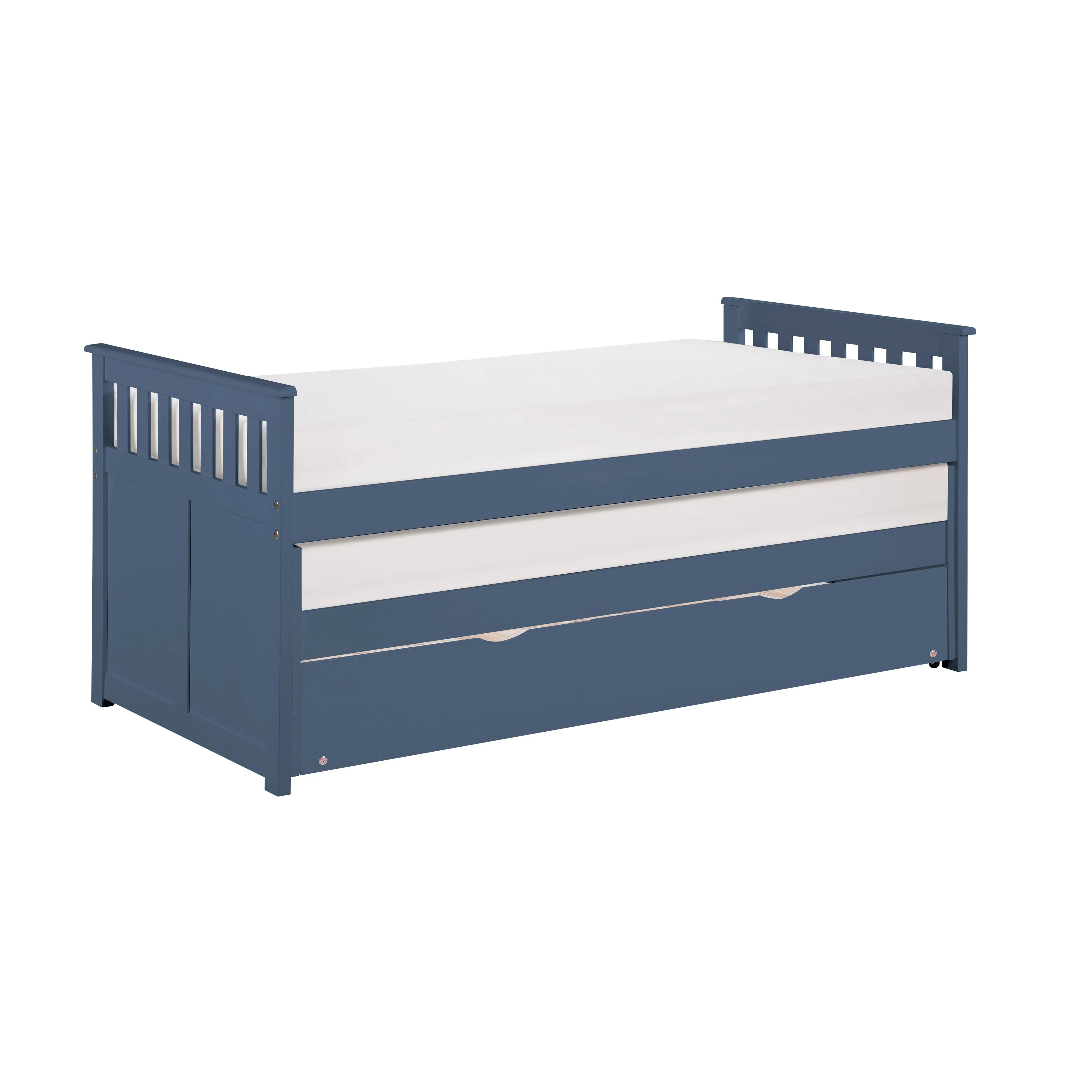 Nora Blue Twin/Twin Bed - Image 5