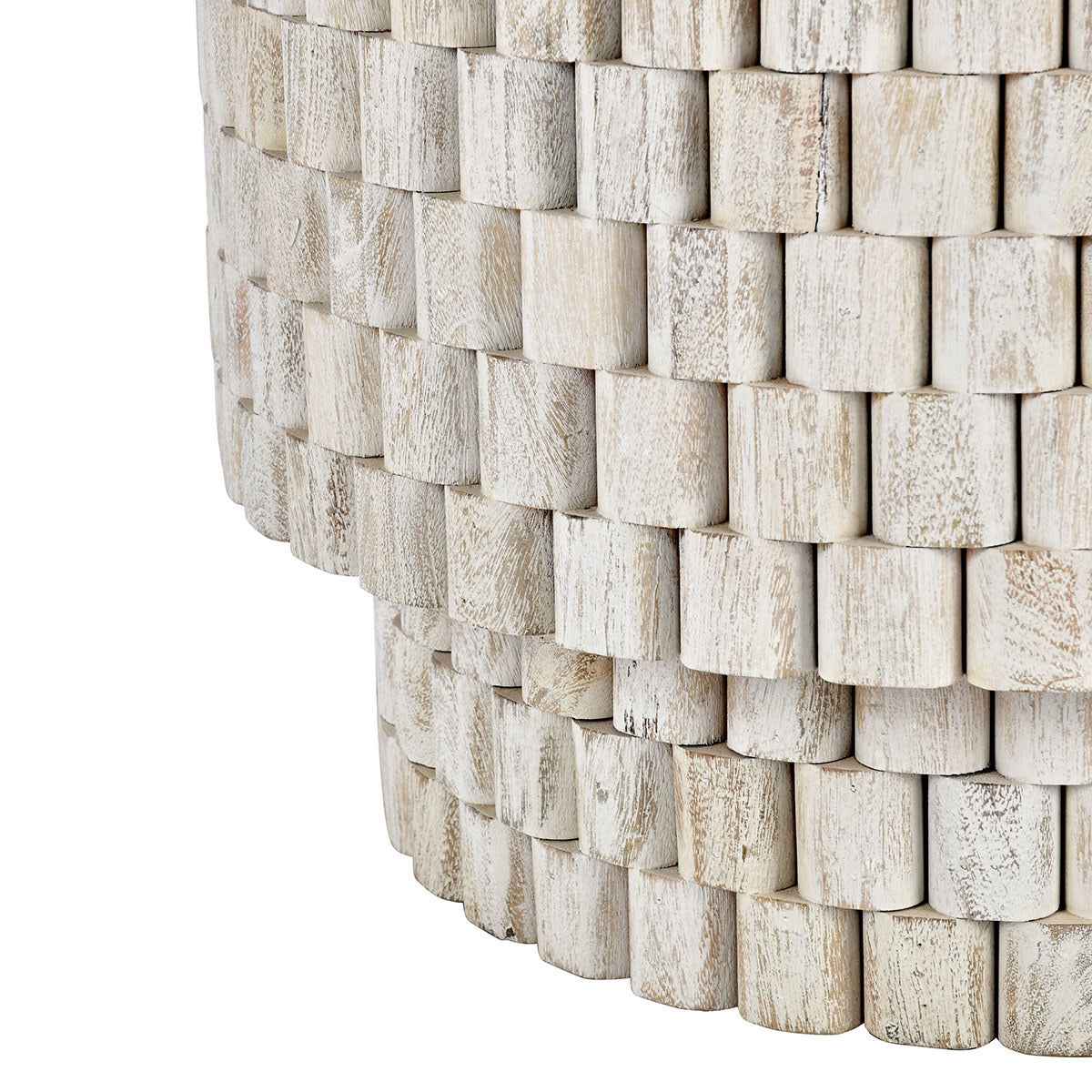 Norwood End Table - Coastal White - Image 3