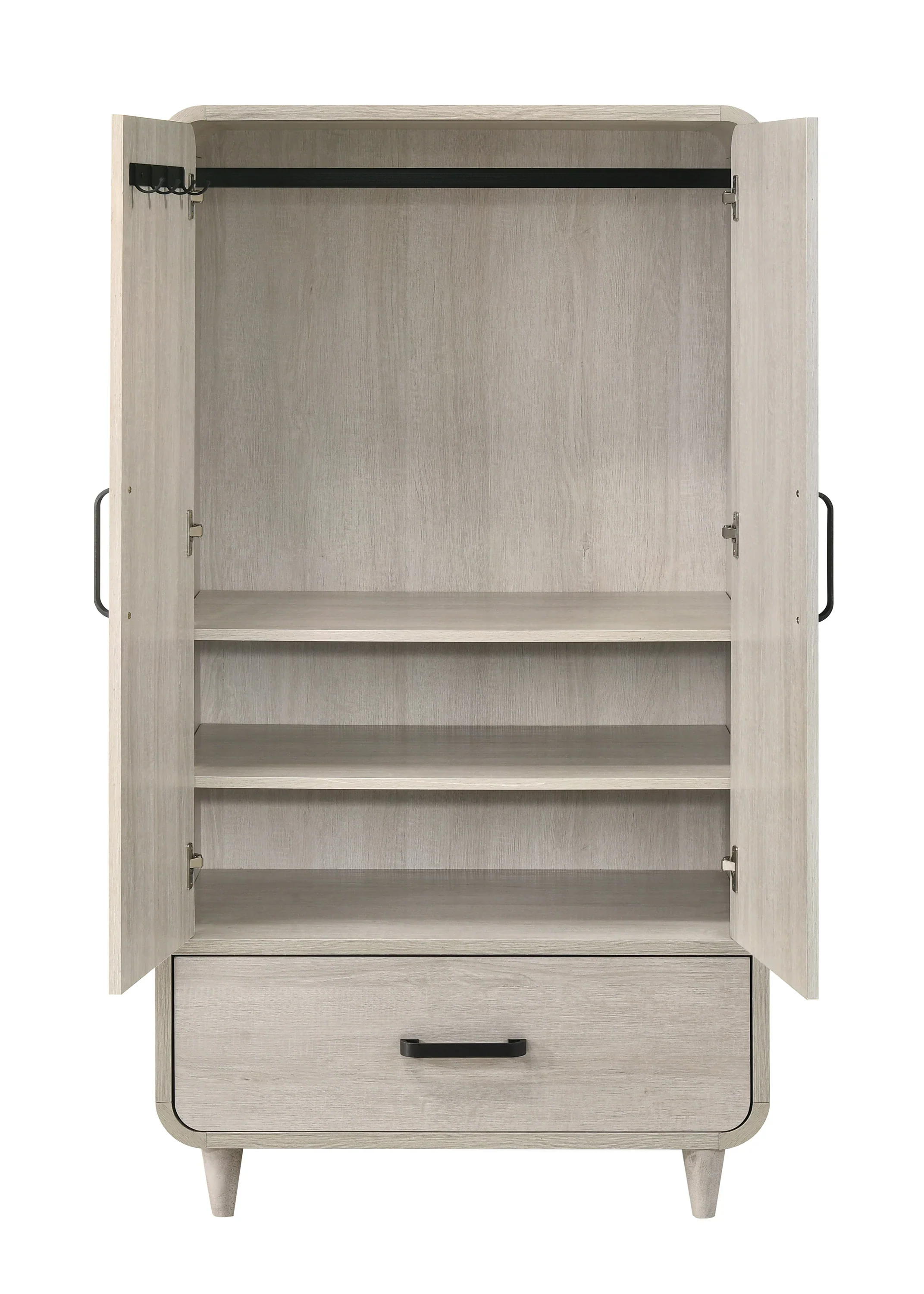 Nyomi White Armoire - Image 4