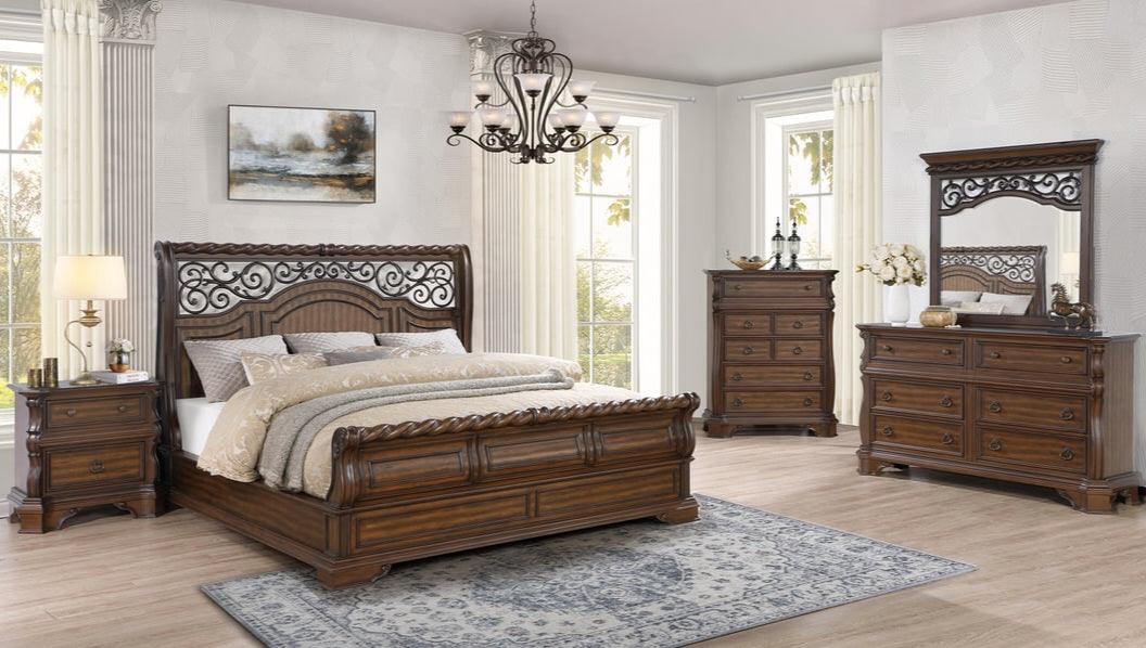 Oak Nest Brown 5-piece Bedroom Set