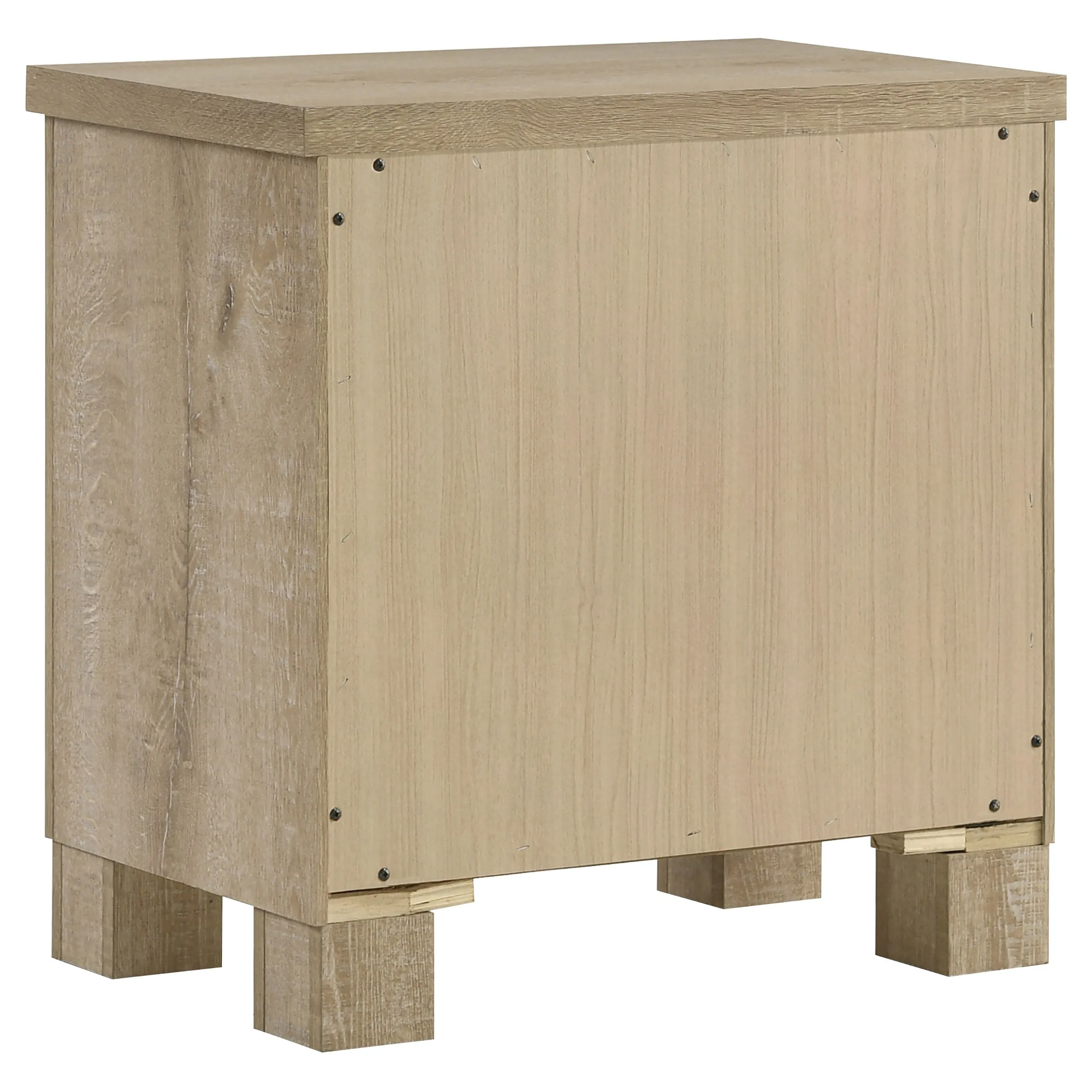Oakglen Weathered Oak 4-piece Queen Bedroom Set - Image 6