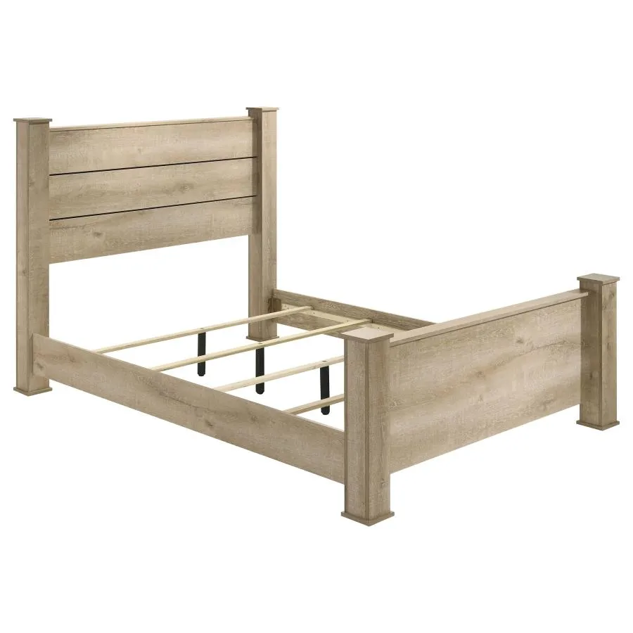 Oakglen Weathered Oak 5-piece Queen Bedroom Set - Image 3