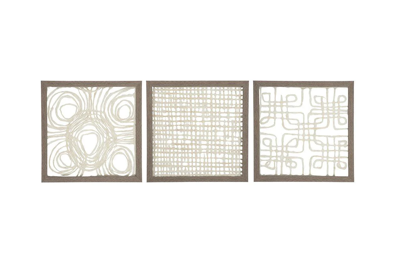 Odella Cream/Taupe Wall Decor - Image 3