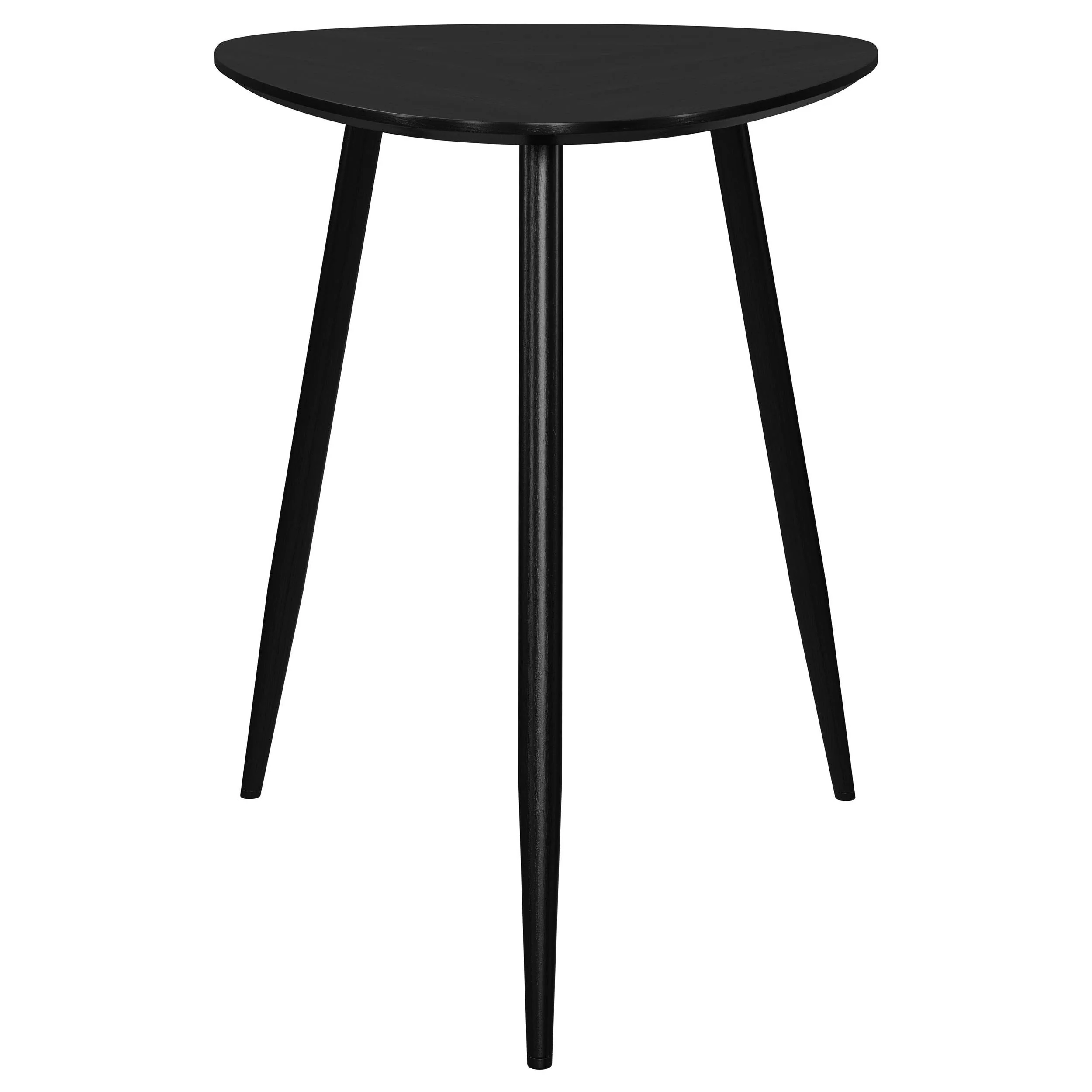 Odessa Black 2-Piece Triangular Coffee and End Table Set - Image 4