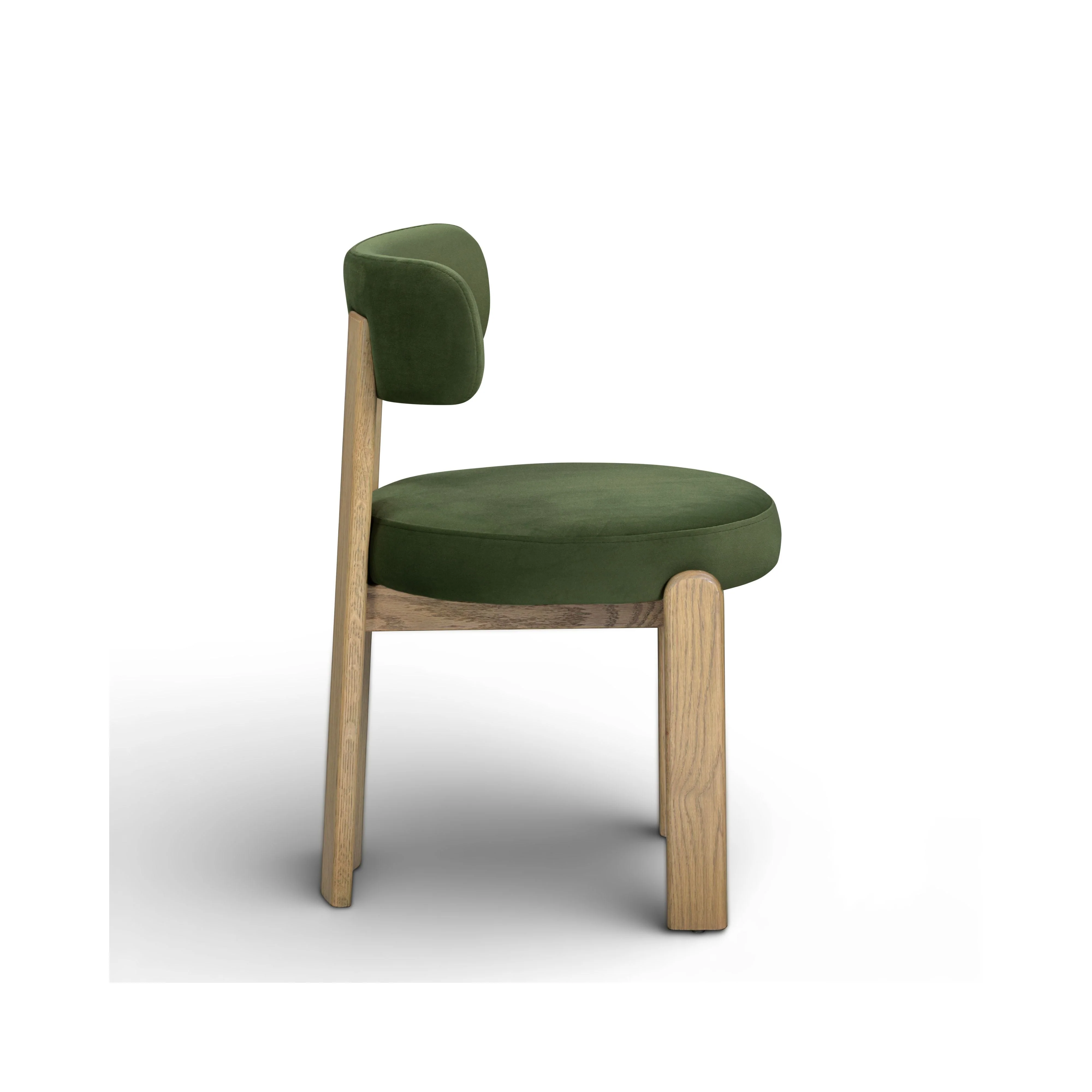 Odessa Green Performance Velvet Dining Chair - Image 4