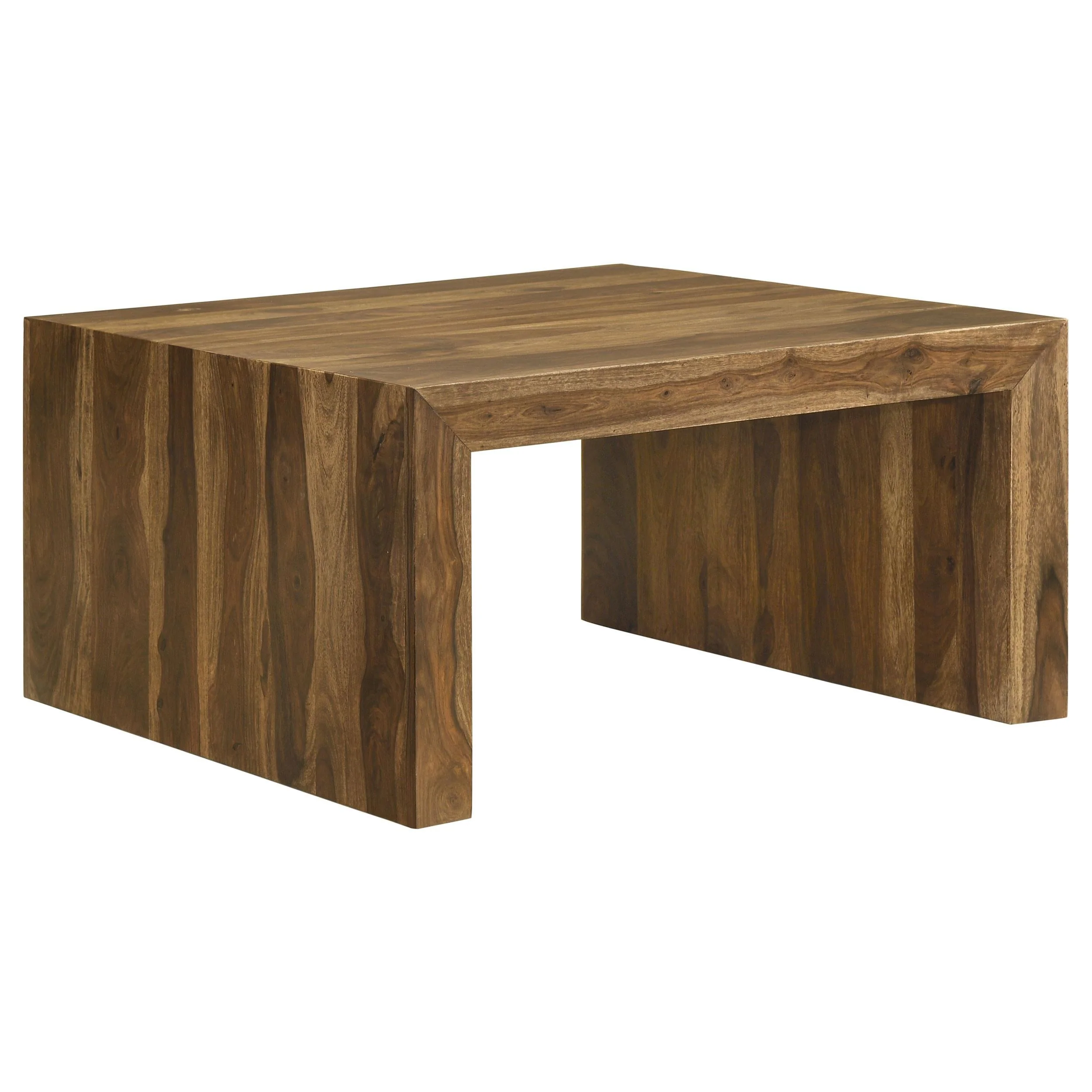 Odilia Auburn 2-Piece Solid Wood Coffee and End Table Set - Image 5