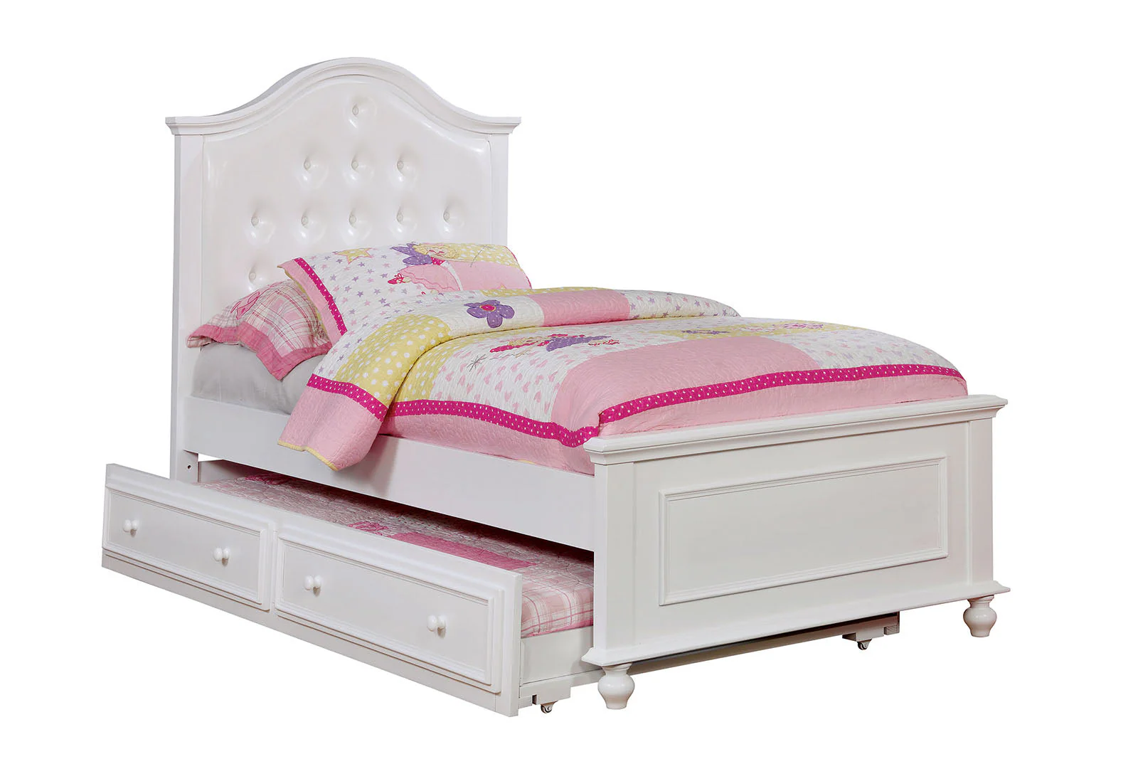 Olivia White Full Bed - Image 2