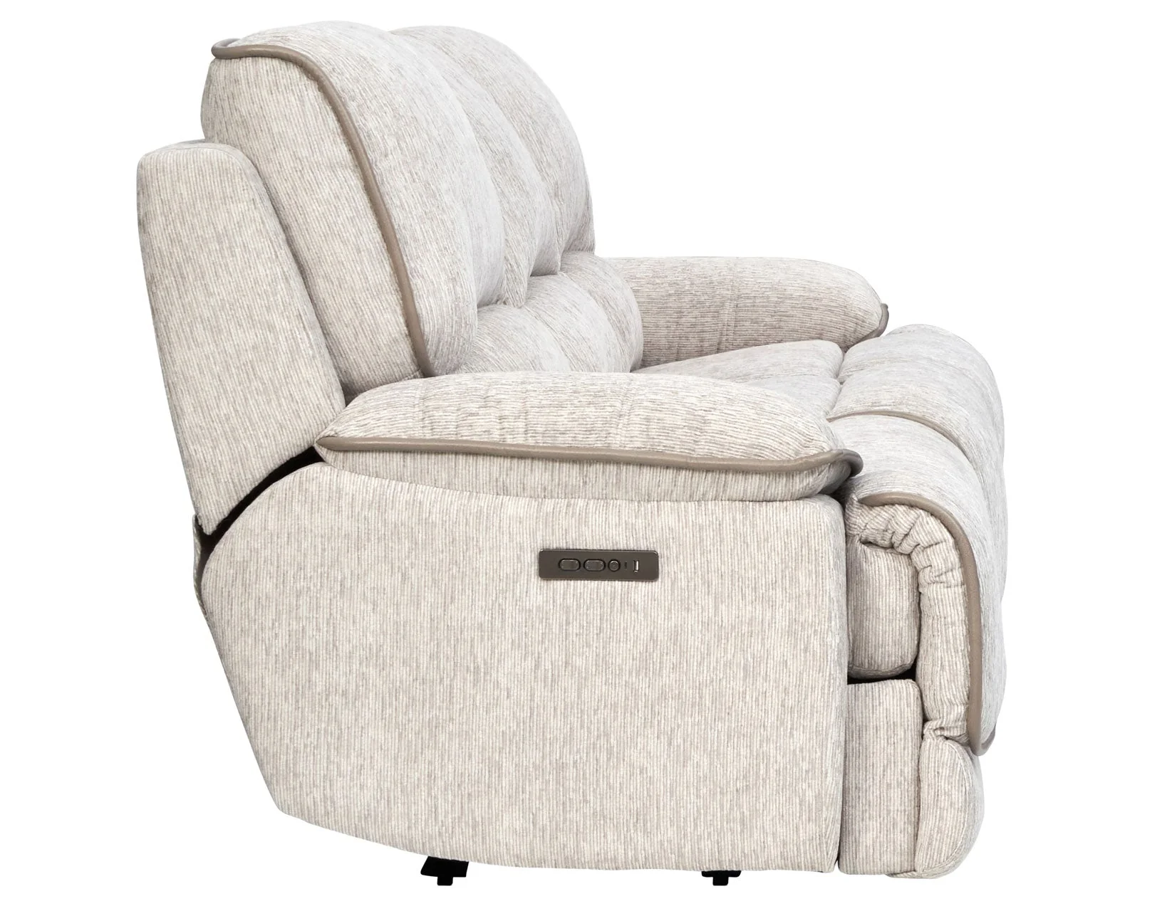 Olsen Dove 3-Piece Dual-Power Zero-Gravity Modular Reclining Sofa - Image 7