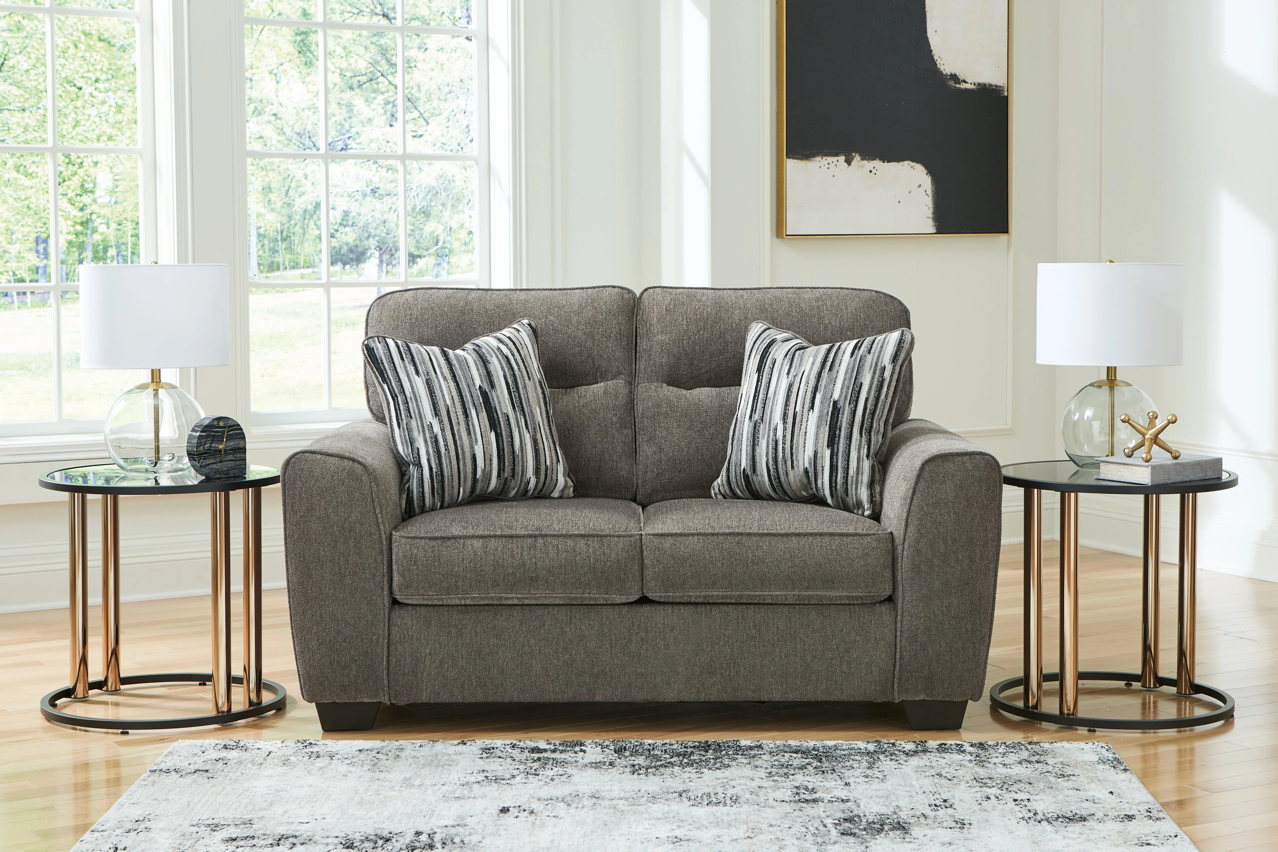 Olten Graphite Living Room Set - Image 12
