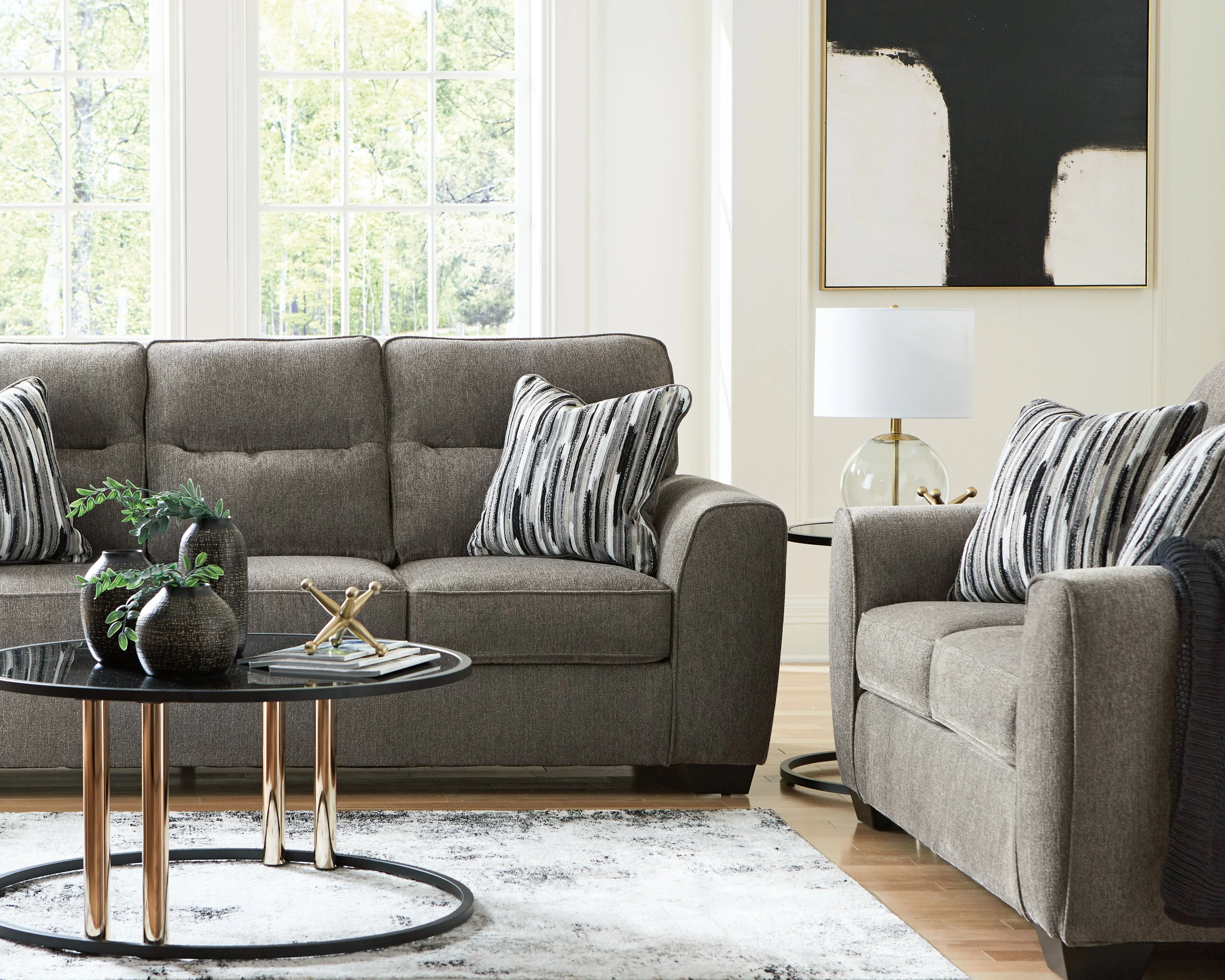 Olten Graphite Living Room Set - Image 6