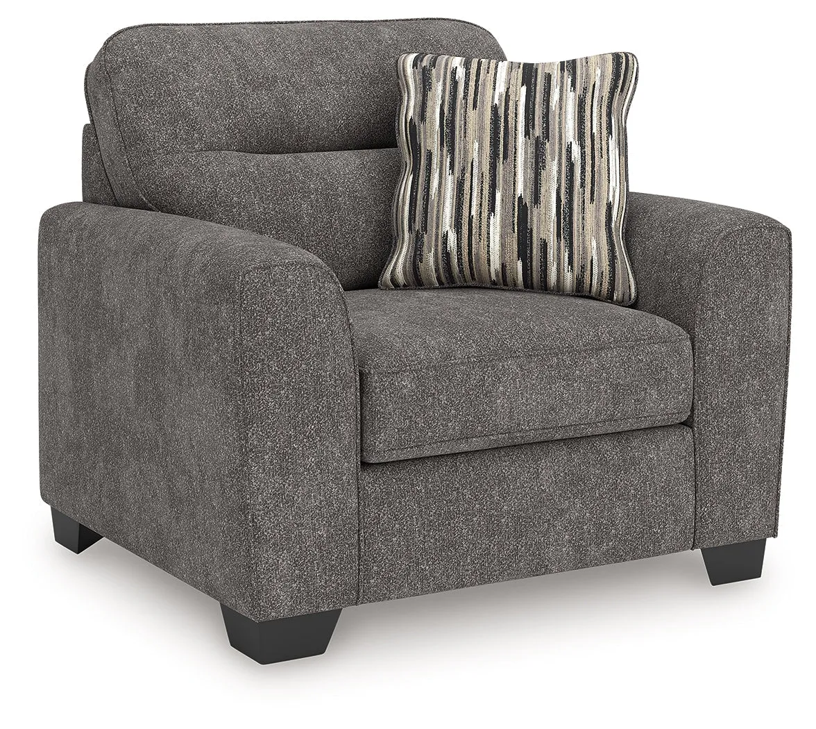 Olten Graphite Oversized Chair - Image 2