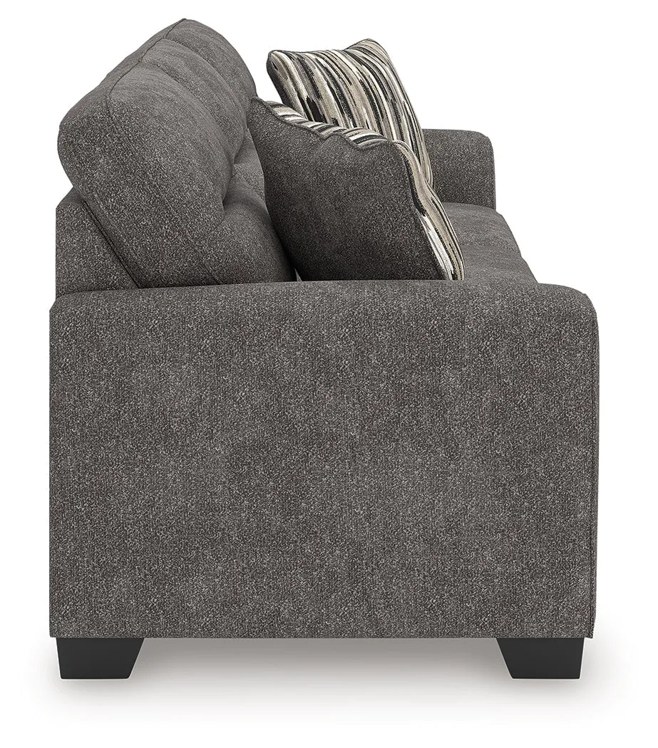 Olten Graphite Sofa - Image 7