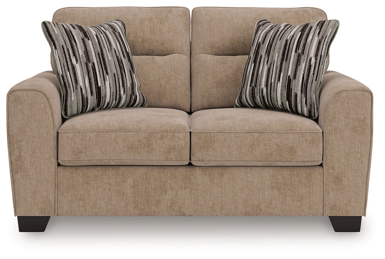 Olten Mocha Loveseat - Image 2