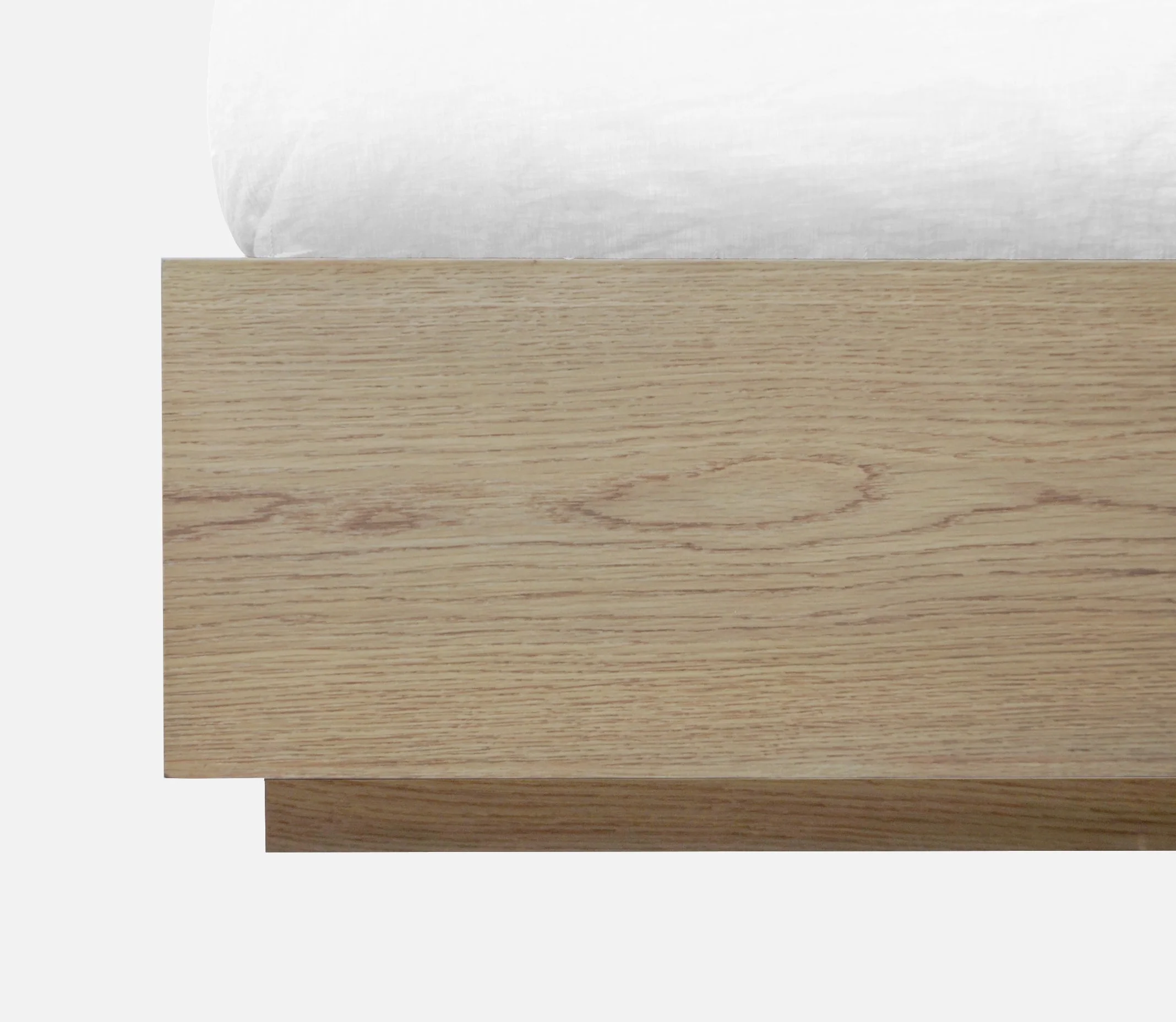 One Coastal Modern Queen Platform Bed in Bisque - Image 2