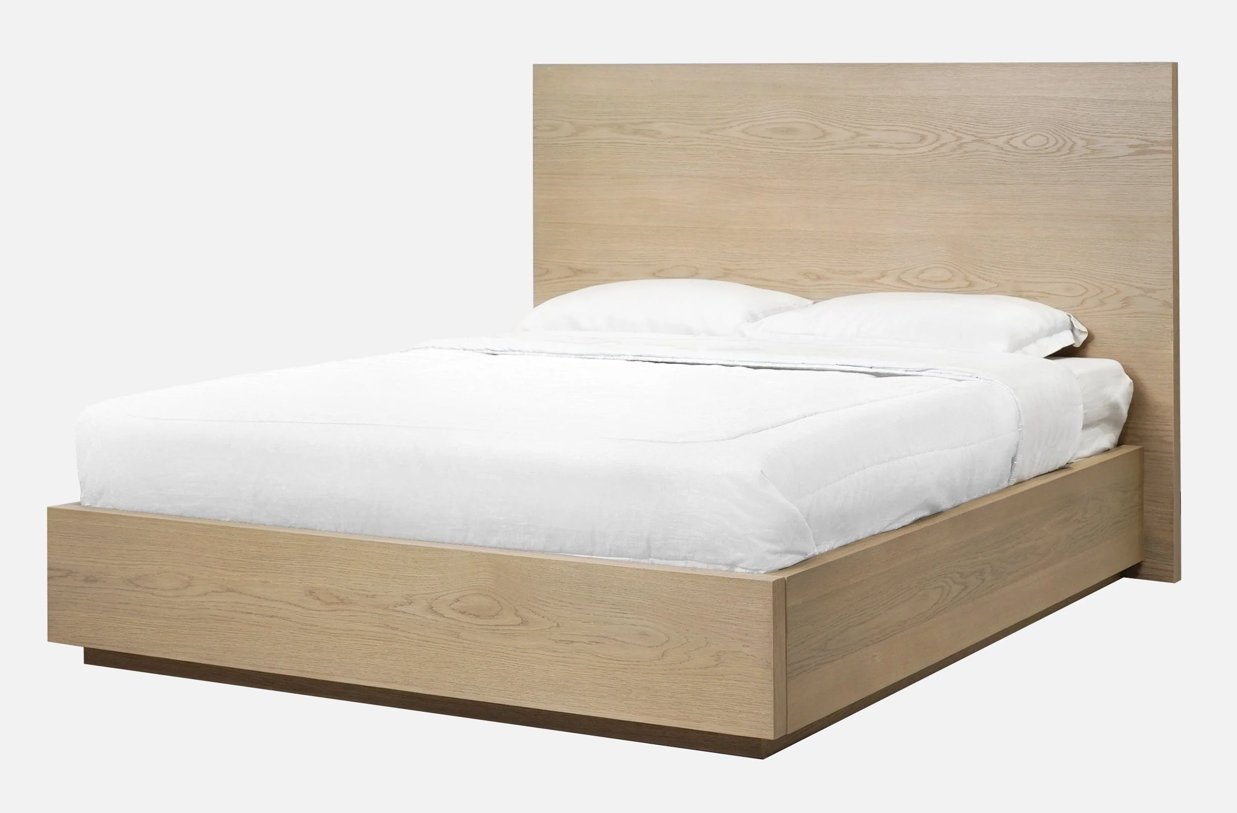 One Coastal Modern Queen Platform Bed in Bisque - Image 3