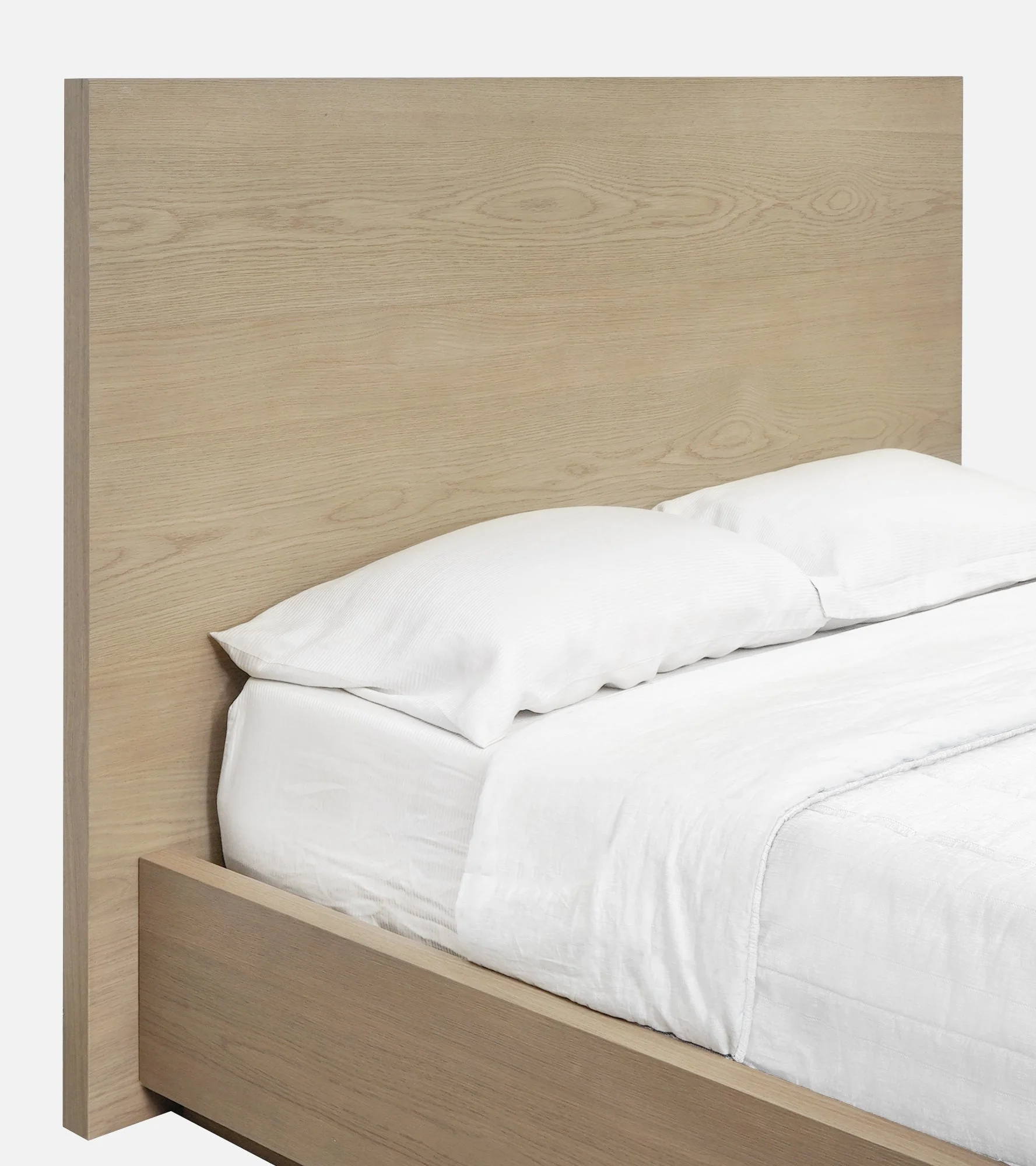 One Coastal Modern Queen Platform Bed in Bisque - Image 6
