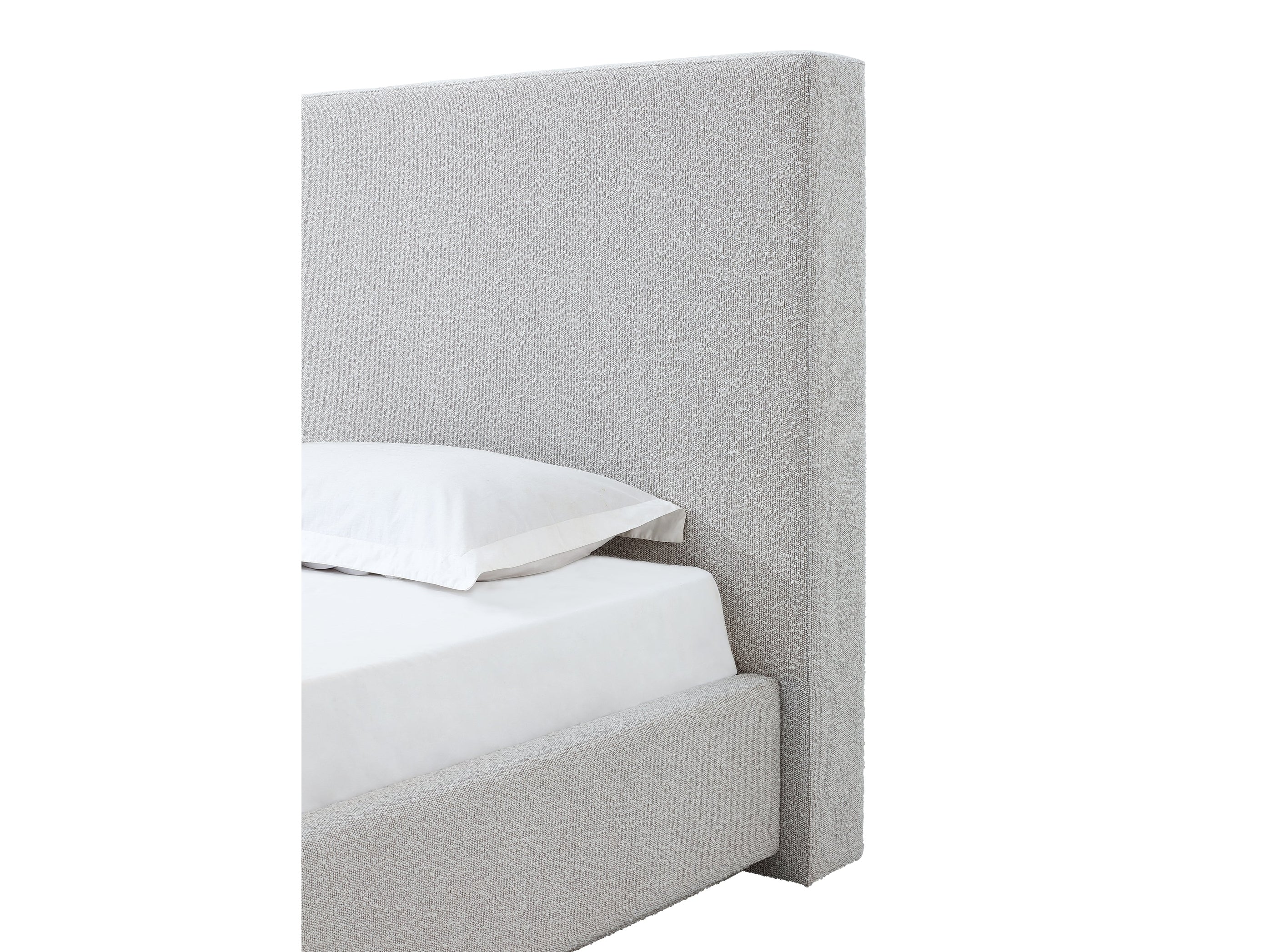One Cotton Ball King Upholstered Modern Headboard