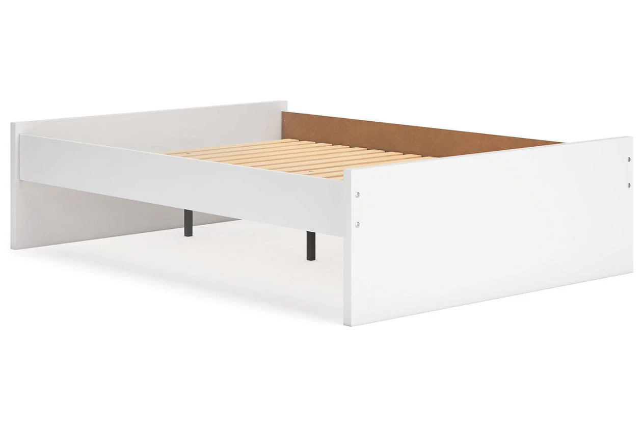 Onita White Full Platform Base Bed - Image 3
