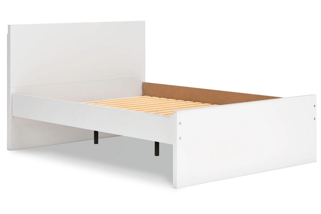 Onita White Full Platform Bed - Image 3