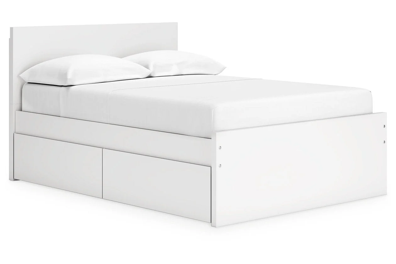 Onita White Youth Storage Platform Bedroom Set with 2 Drawers - Image 10