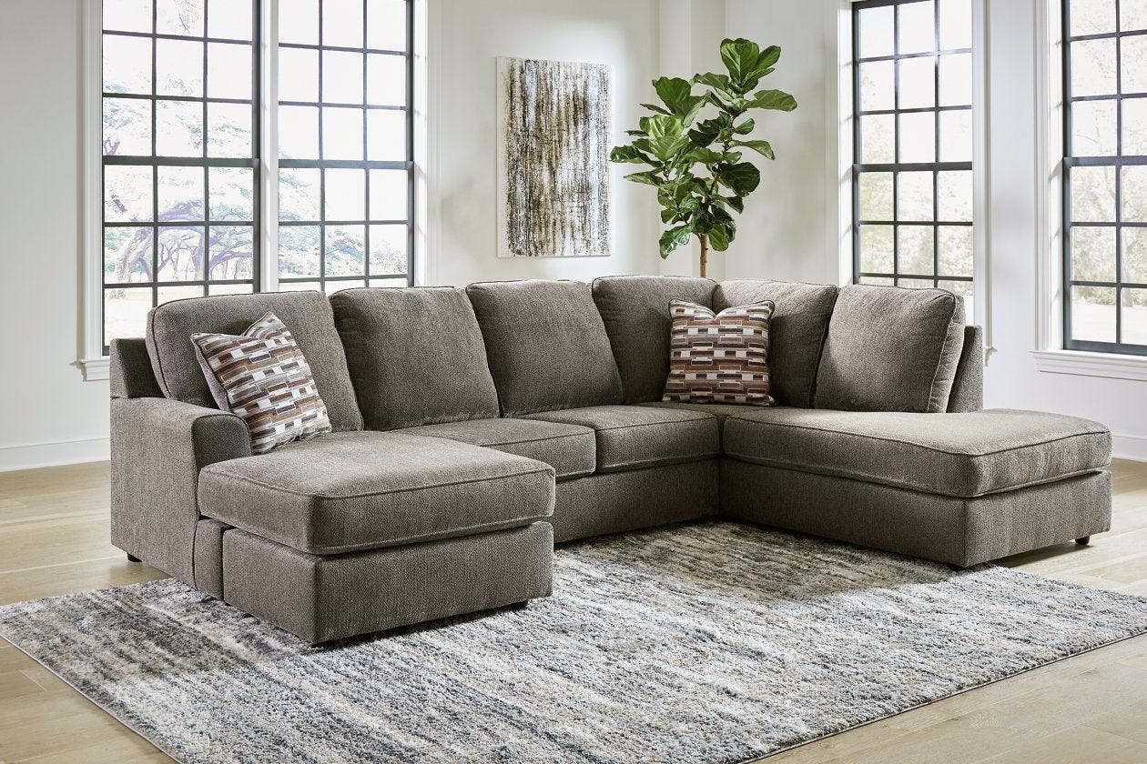 O'Phannon Putty 2-Piece Right Arm Facing Chaise Sectional