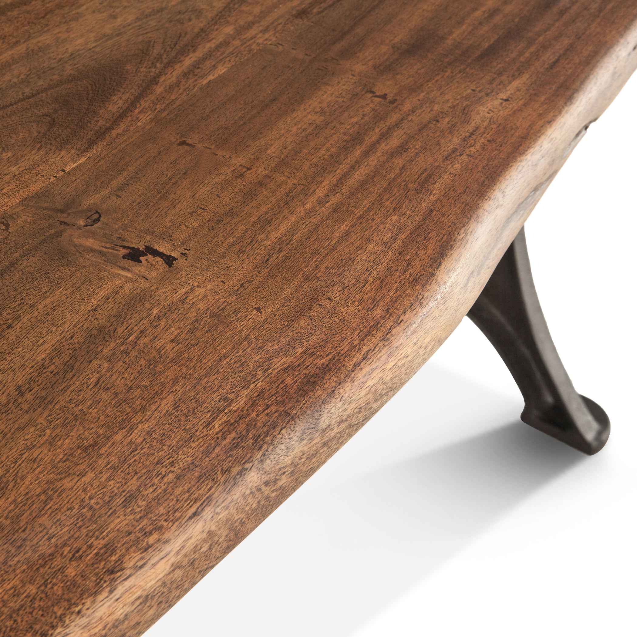 Organic Forge 72" Gathering Table in Raw Walnut - Image 5