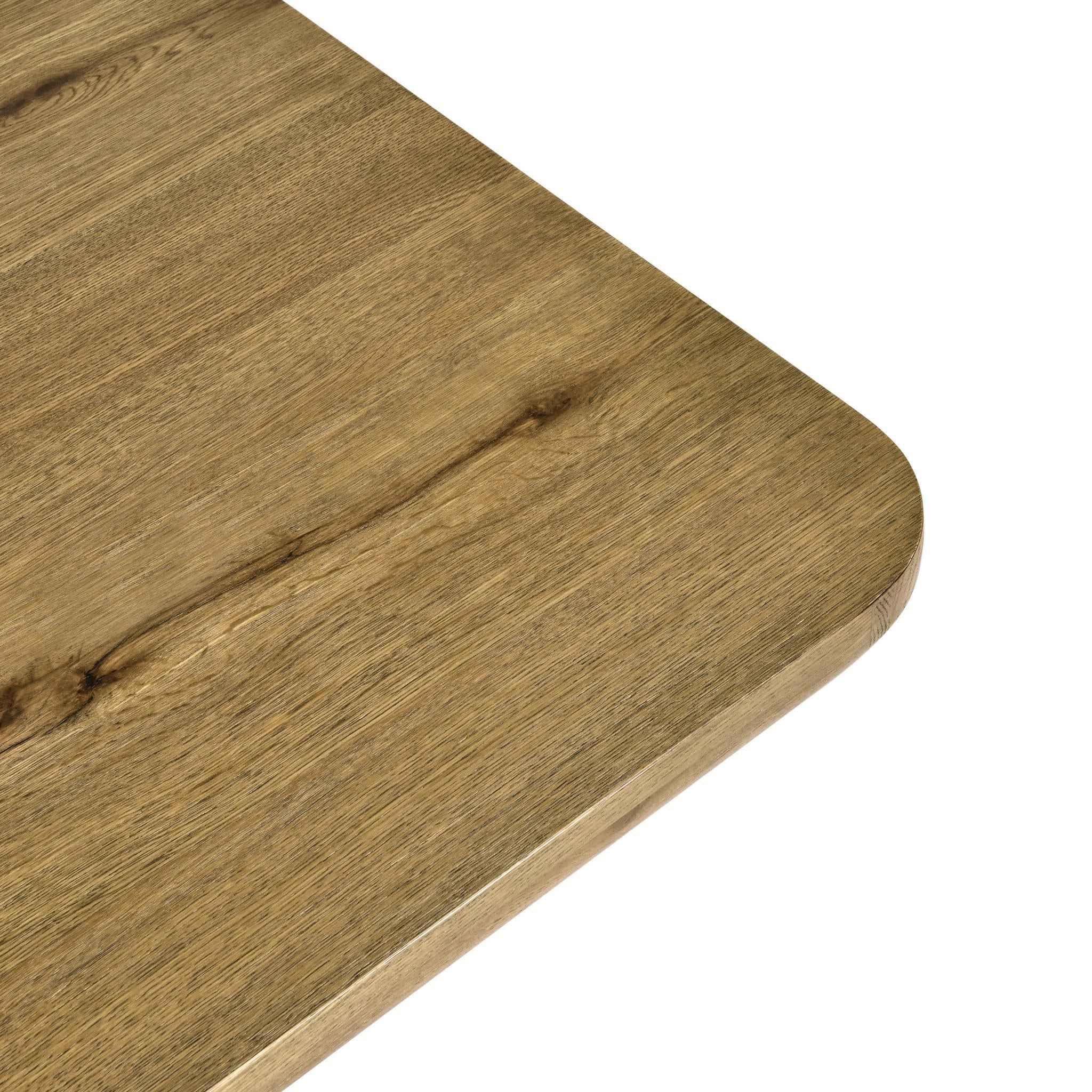 Orlando Dining Table - Light Brown - Image 4