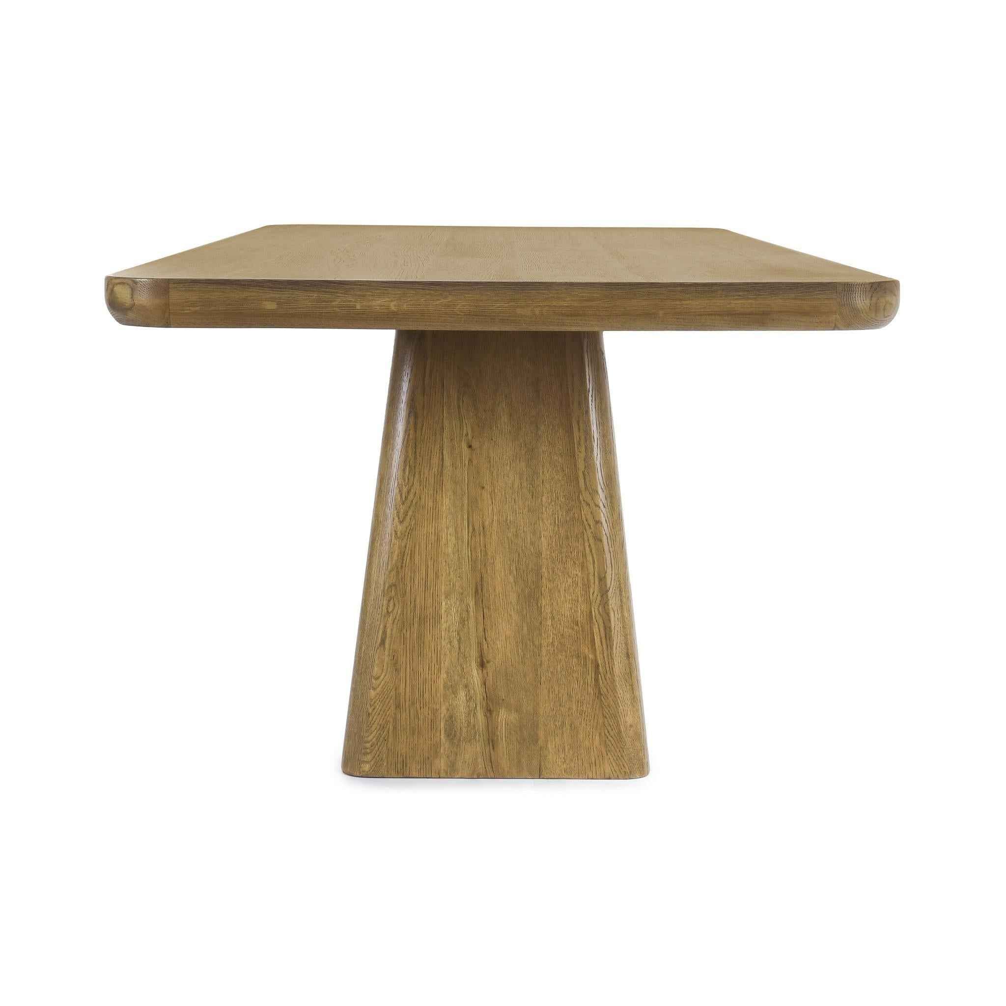 Orlando Dining Table - Light Brown - Image 3