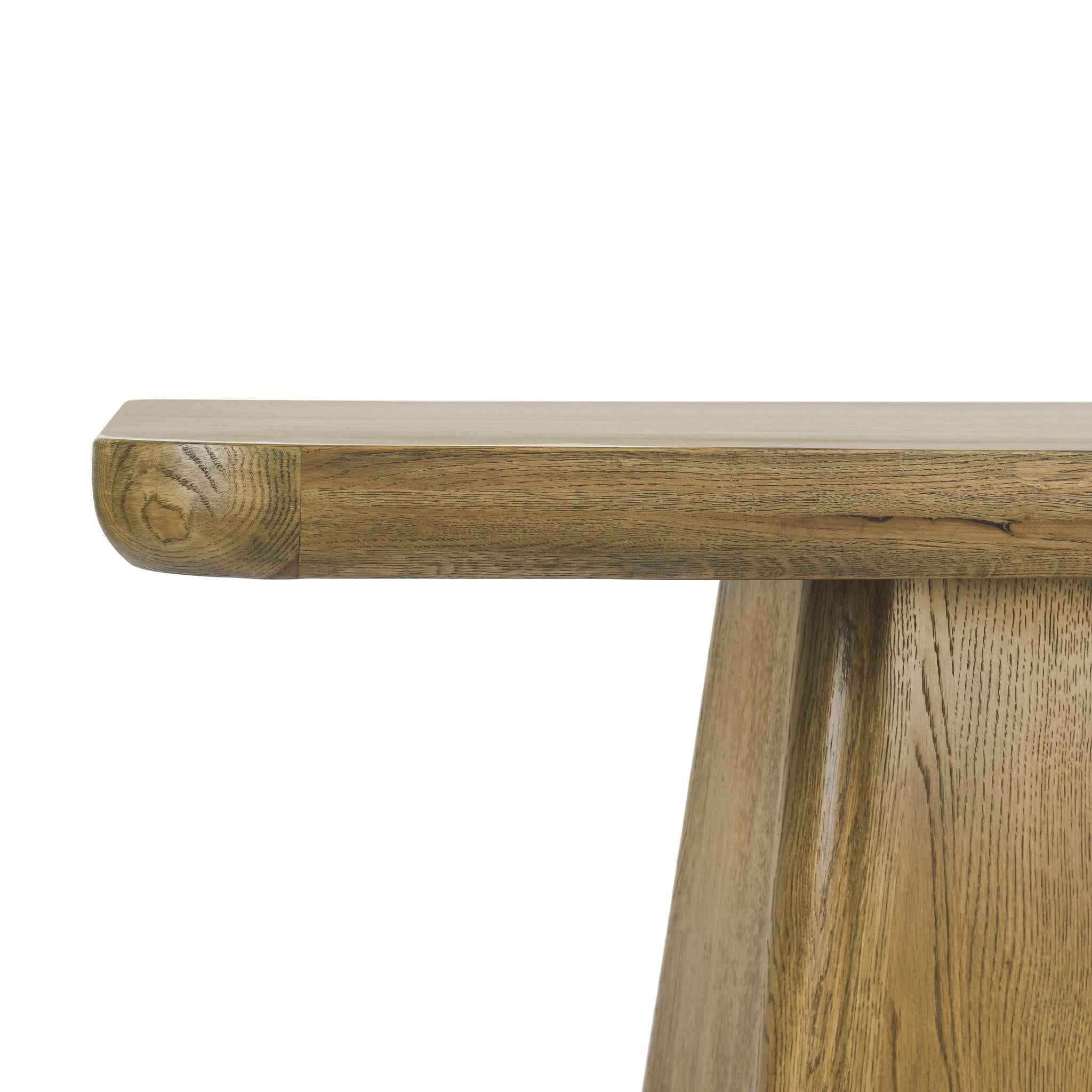 Orlando Dining Table - Light Brown - Image 5
