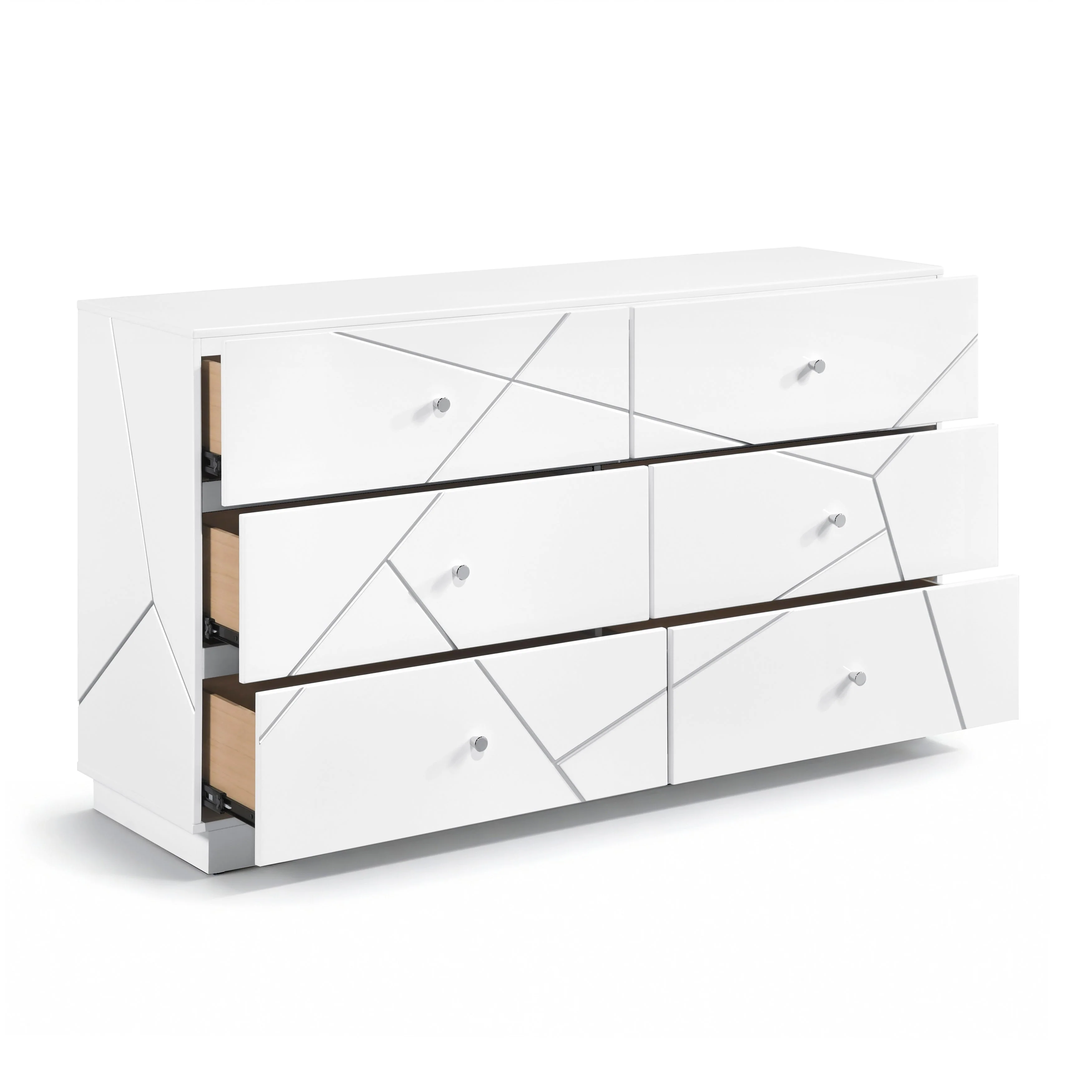 Orlo White Dresser - Image 3