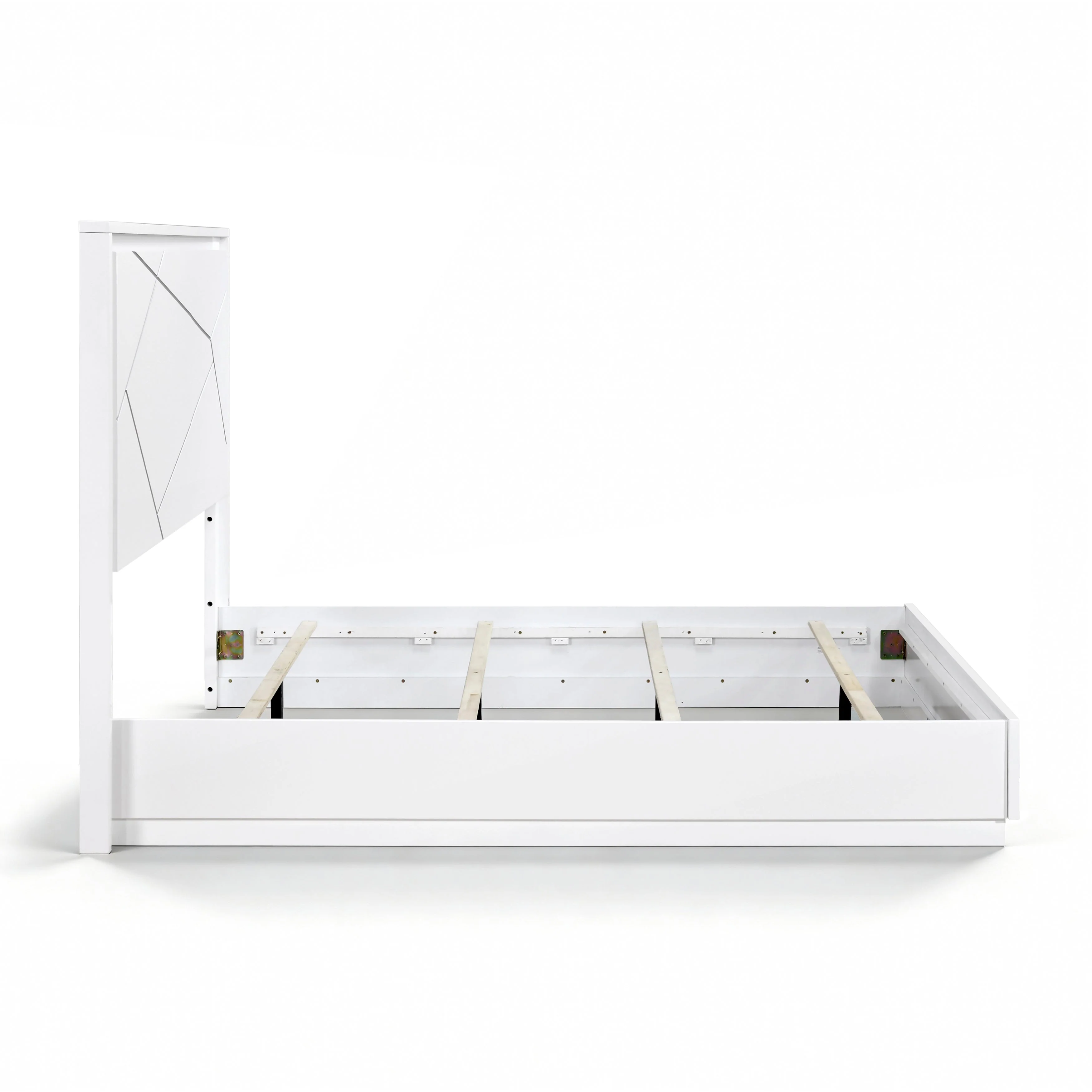 Orlo White Eastern King Bed - Image 7