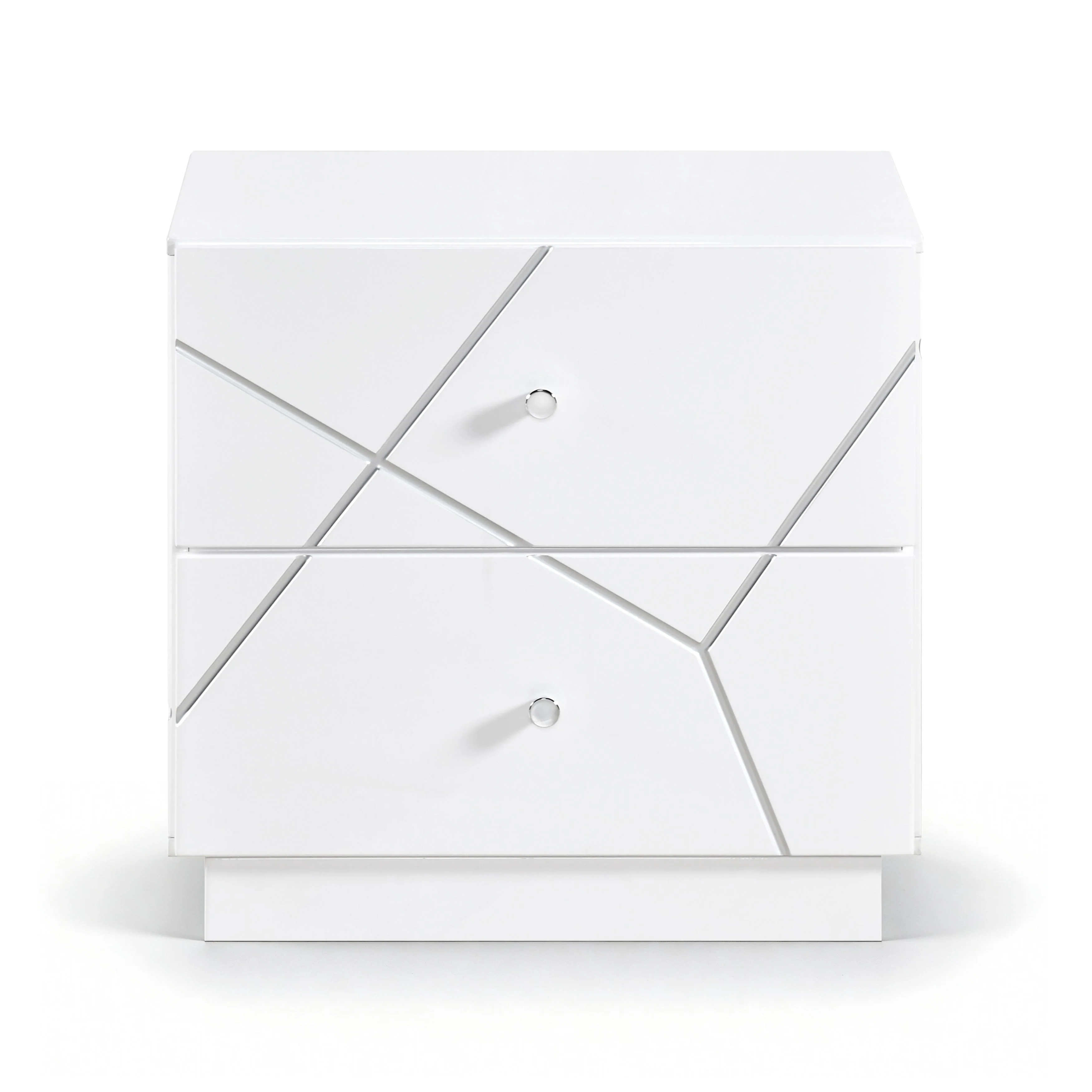 Orlo White Led Panel Bedroom Set - Image 11