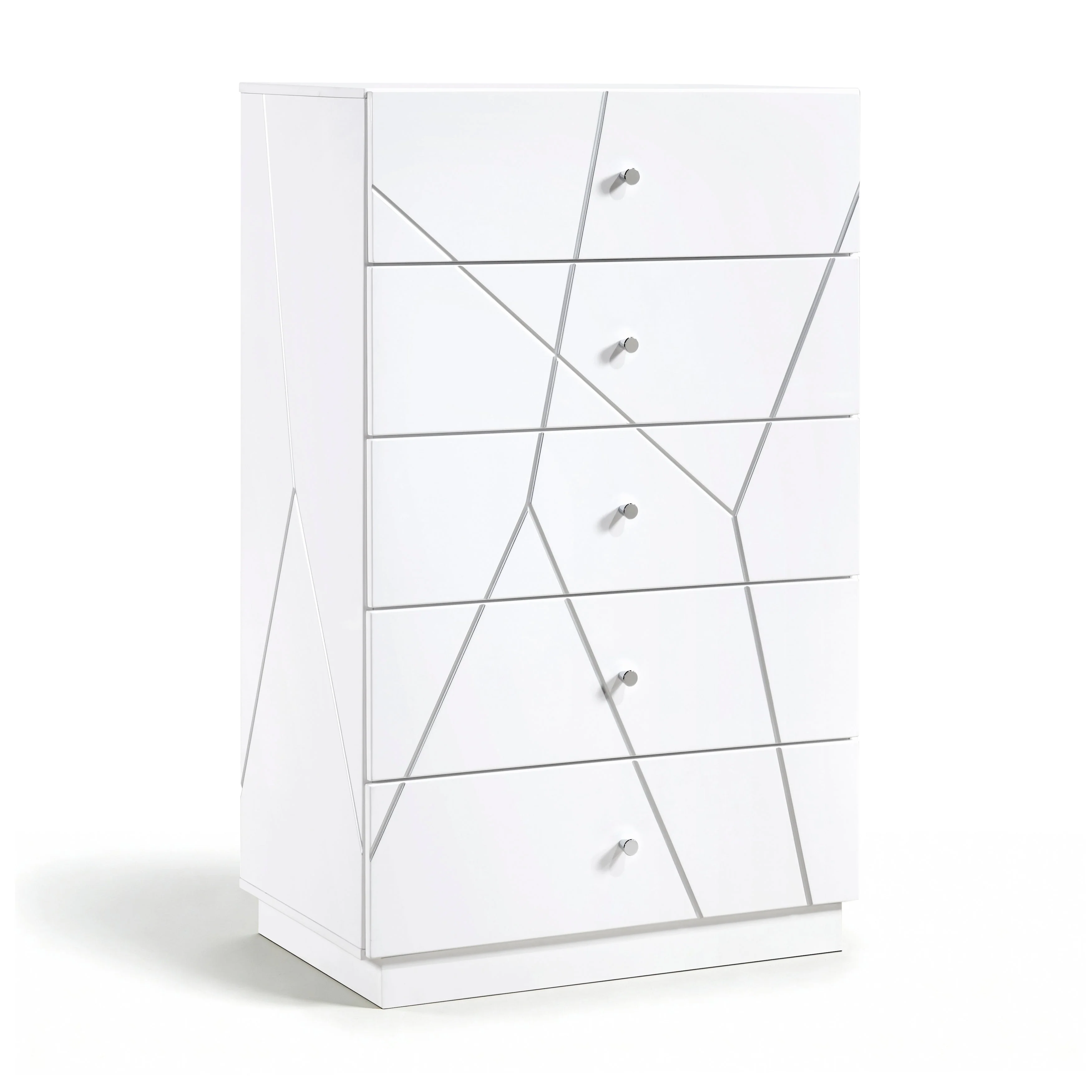 Orlo White Led Panel Bedroom Set - Image 16