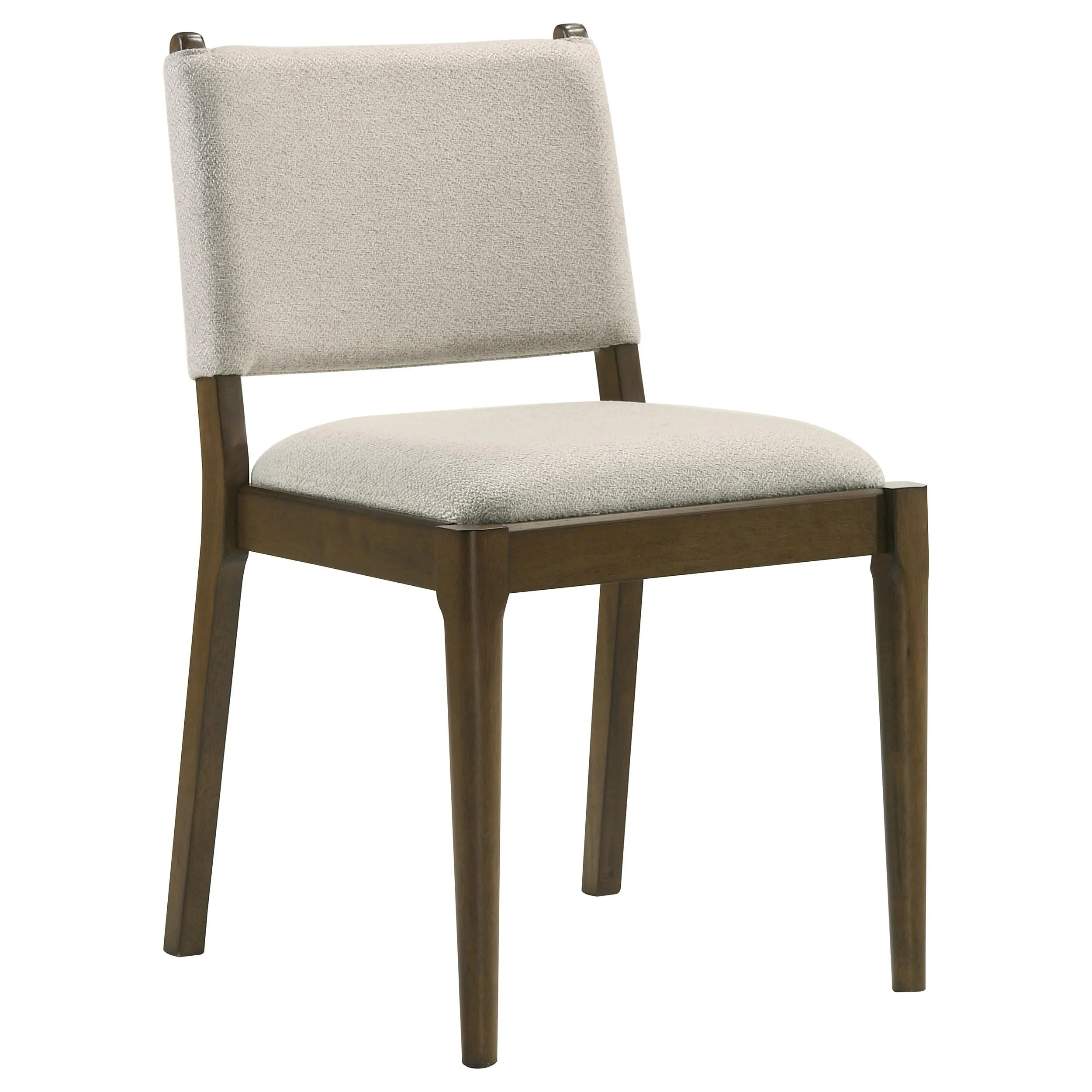 Ottowa Brown Upholstered Dining Side Chair, Set of 2 - Image 3