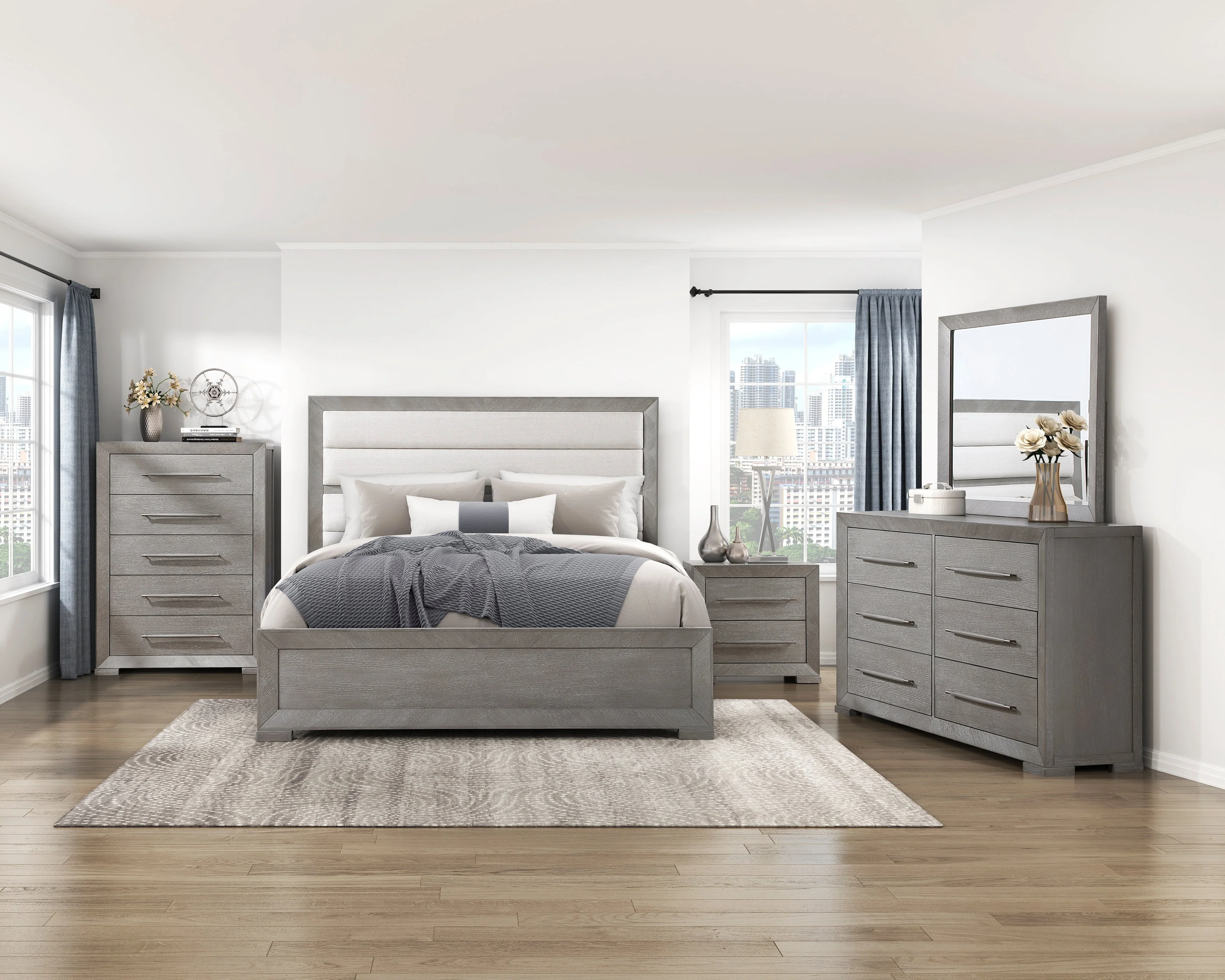 Owen Gray California King Bed - Image 8
