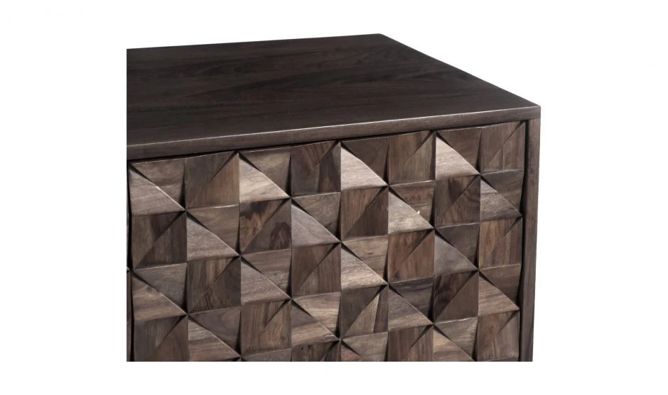 Pablo 4 Door Sideboard - Brown - Image 8
