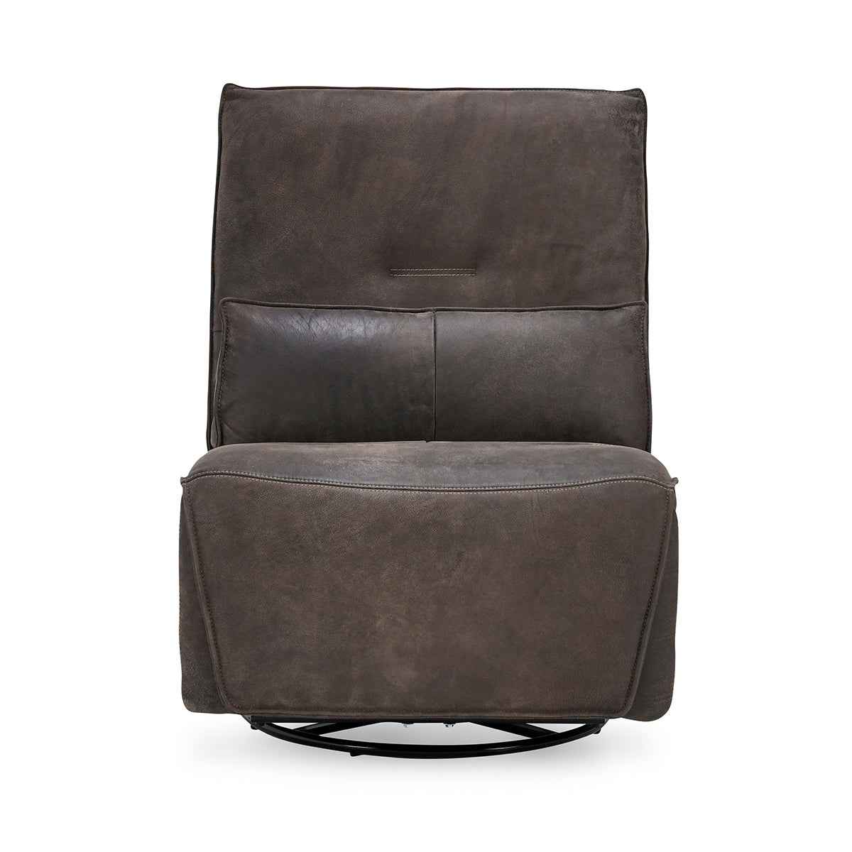 Paige Swivel Power Recliner - Rustic Brown - Image 2