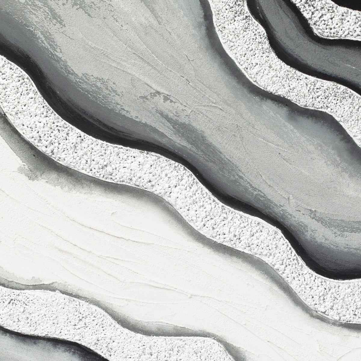 Palette Agate Allure Hand Painted Framed Diptych - Image 4