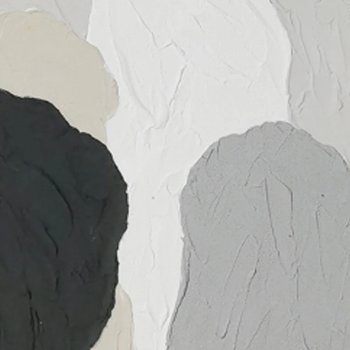 Palette Ripped Reflections Hand Painted Framed Triptych - Image 5