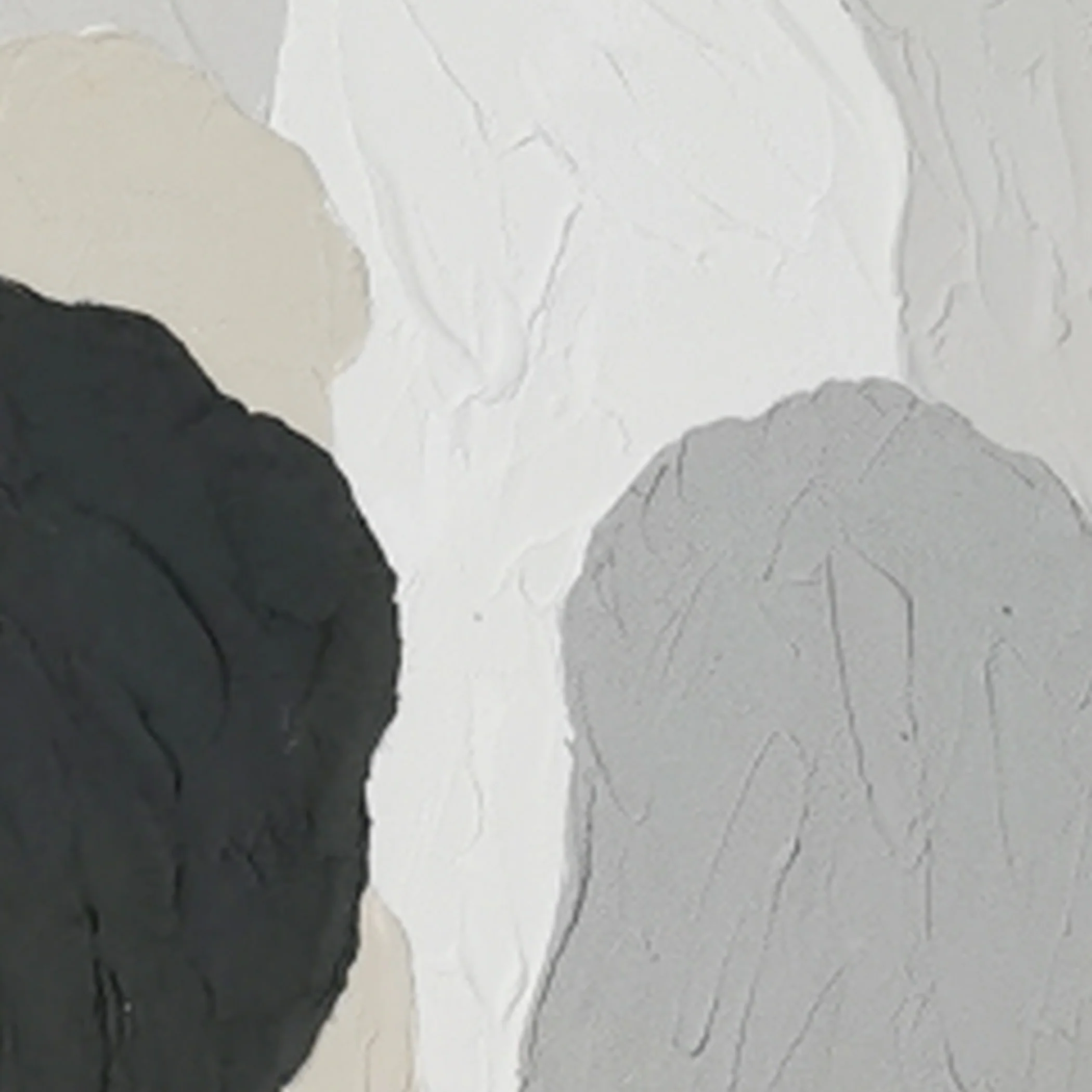 Palette Ripped Reflections Hand Painted Framed Triptych - Image 6