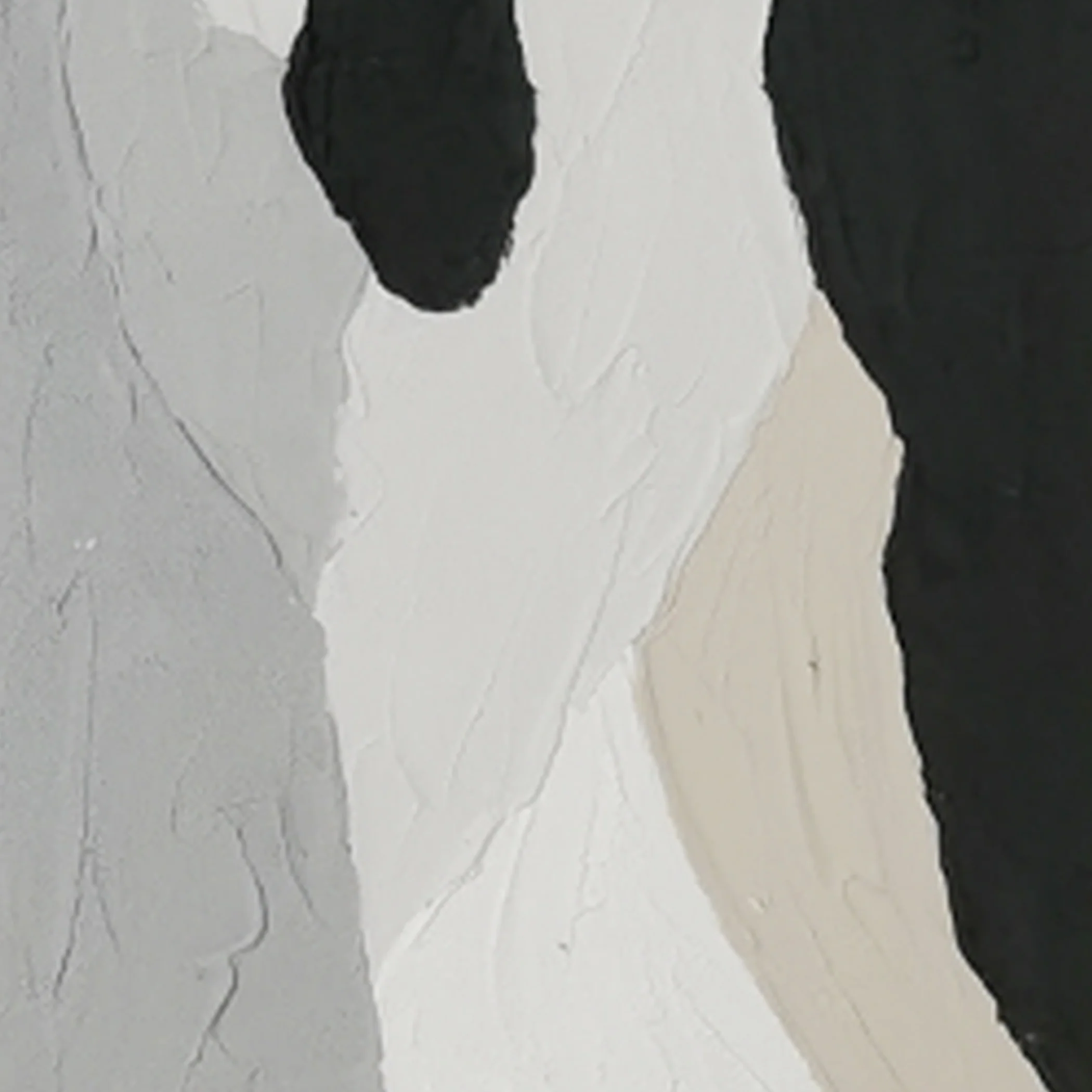 Palette Ripped Reflections Hand Painted Framed Triptych - Image 8