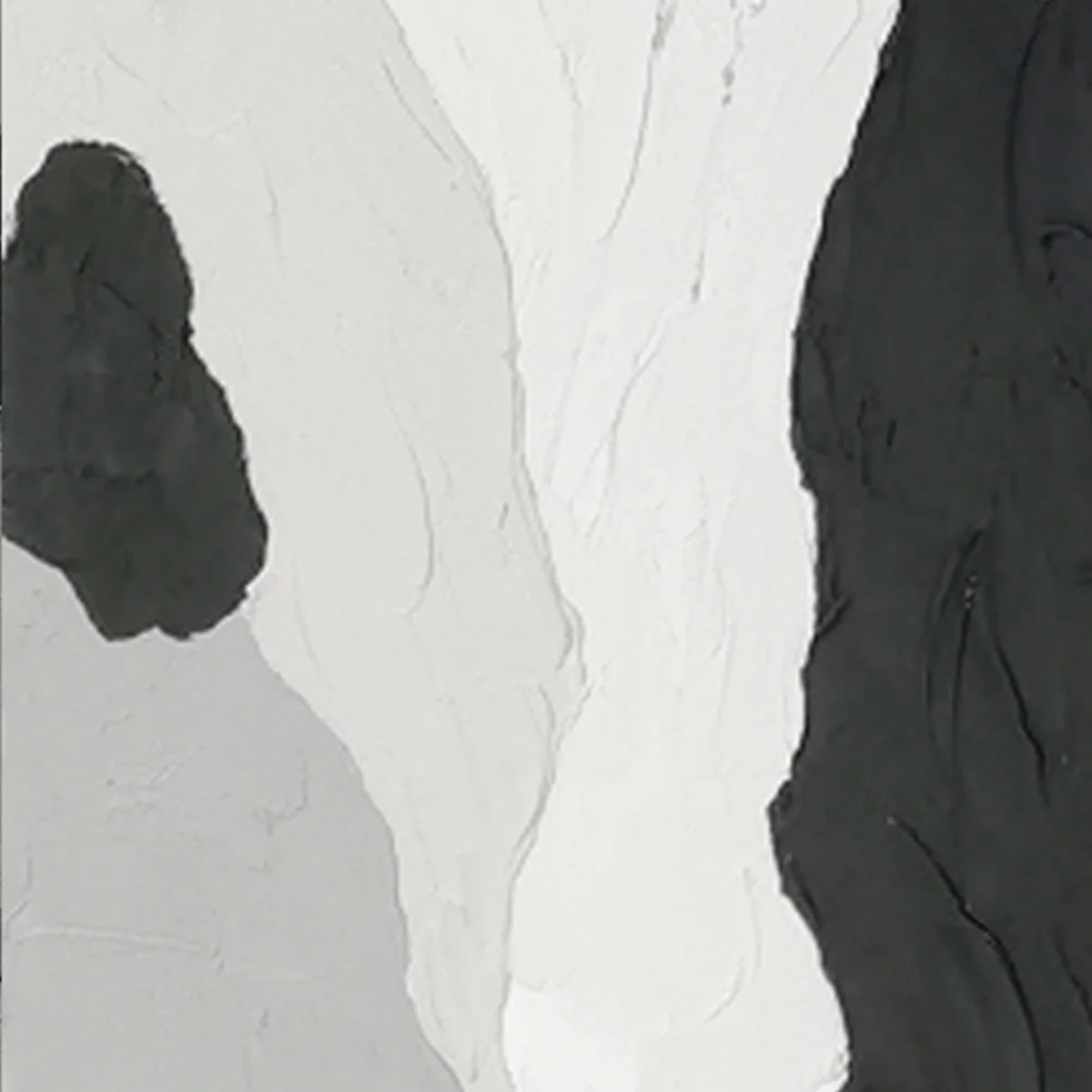 Palette Ripped Reflections Hand Painted Framed Triptych - Image 9