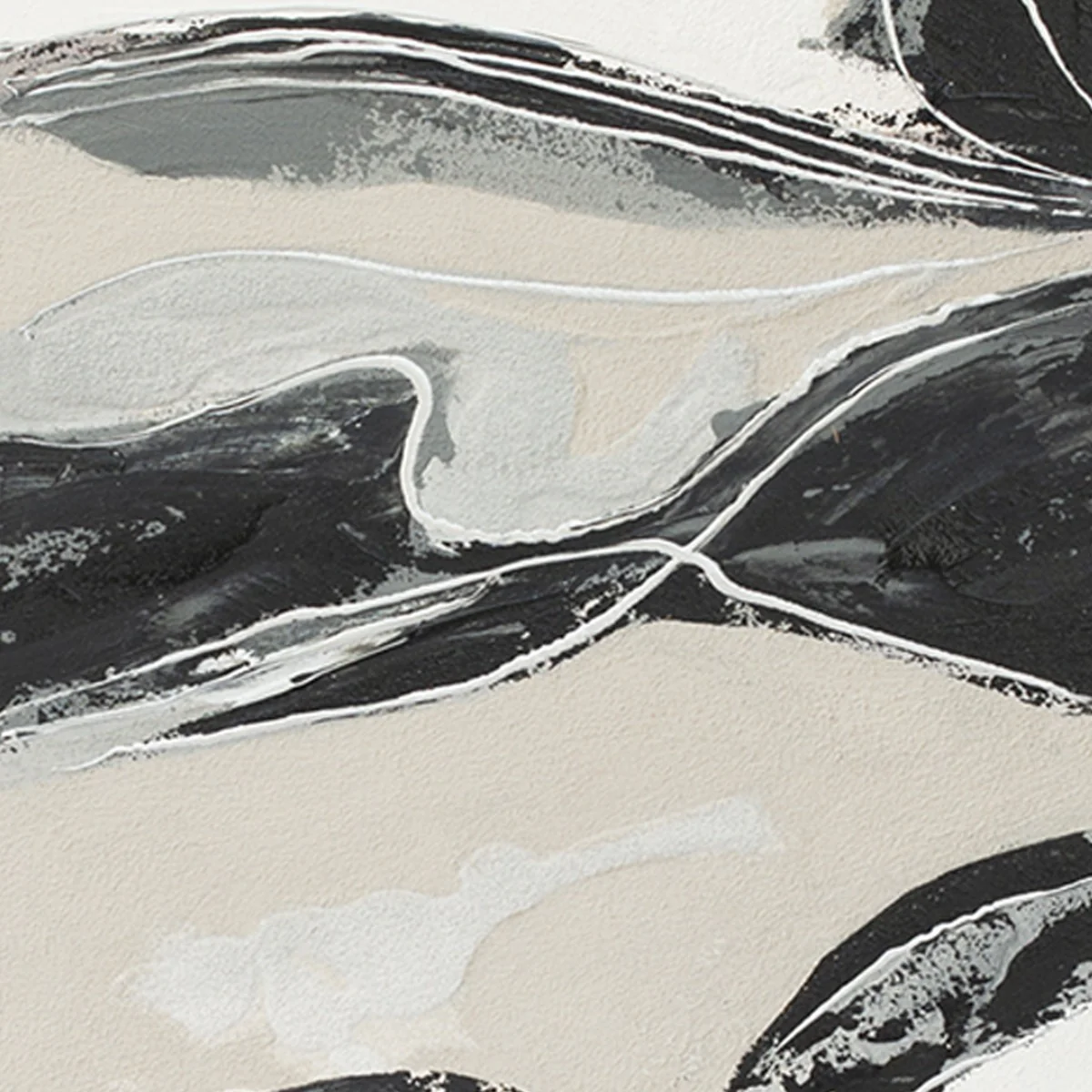 Palette Serenity Hand Painted Framed Triptych - Image 9