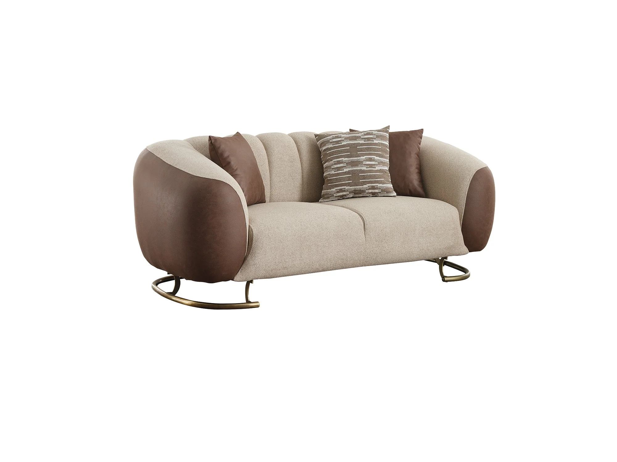 Palmera Cream 3-pieces (Sofa & Loveseat & Chair) Living Room Set - Image 8