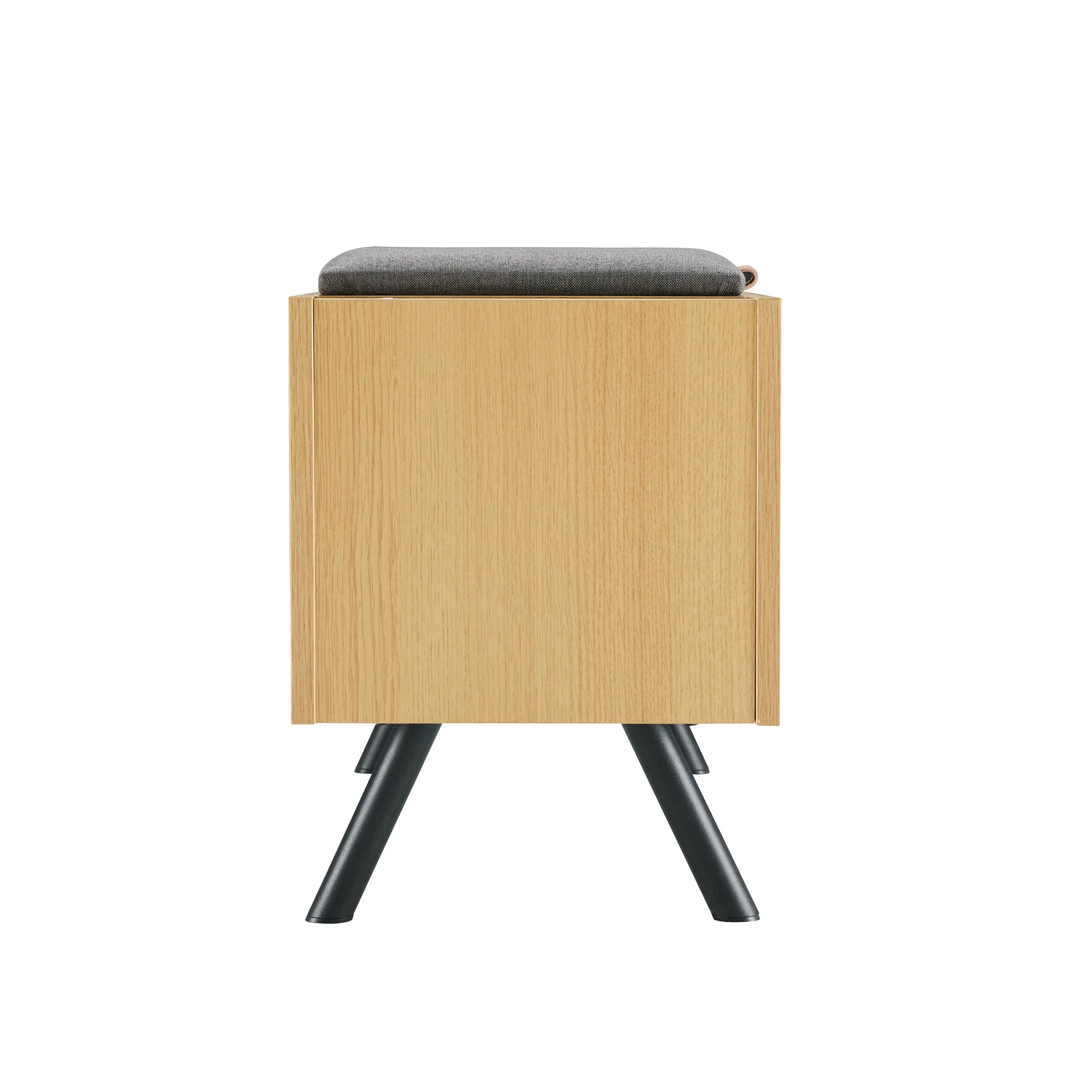 Paloma Accent Storage Bench in Natural Oak - Image 7