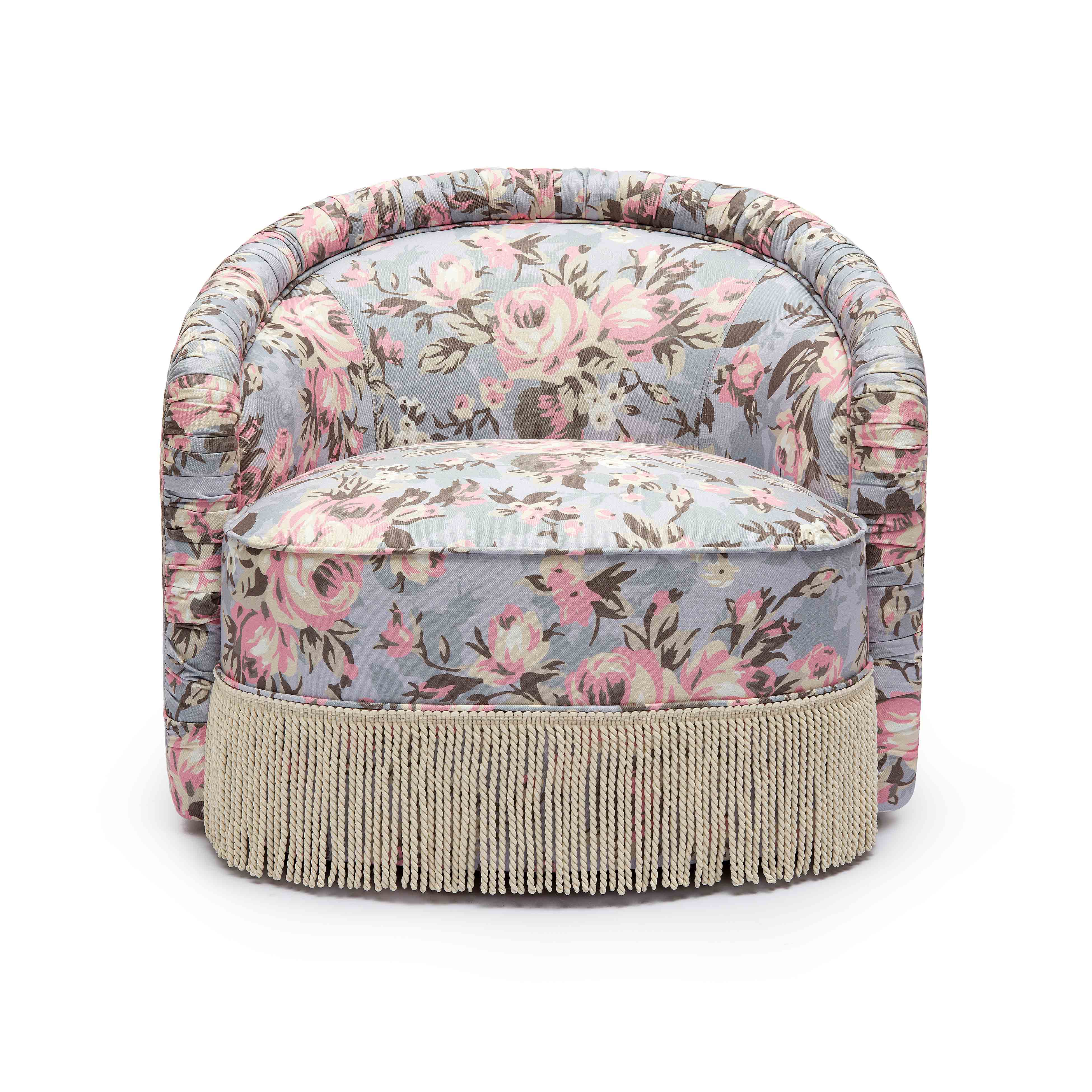 Pamela Tasseled Lounge Accent Chair - Image 17