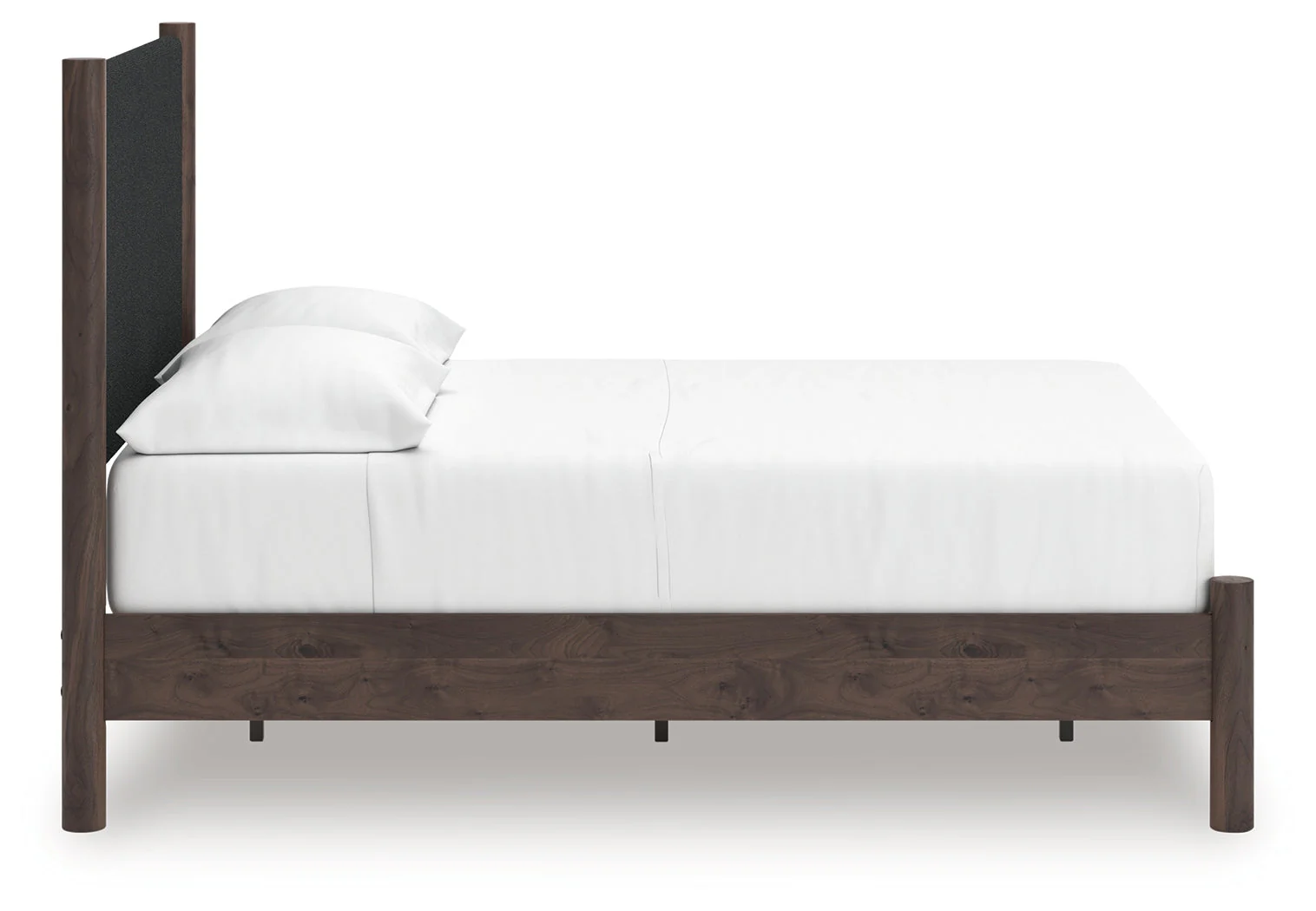 Pamytta Brown Full Upholstered Panel Platform Bed - Image 5