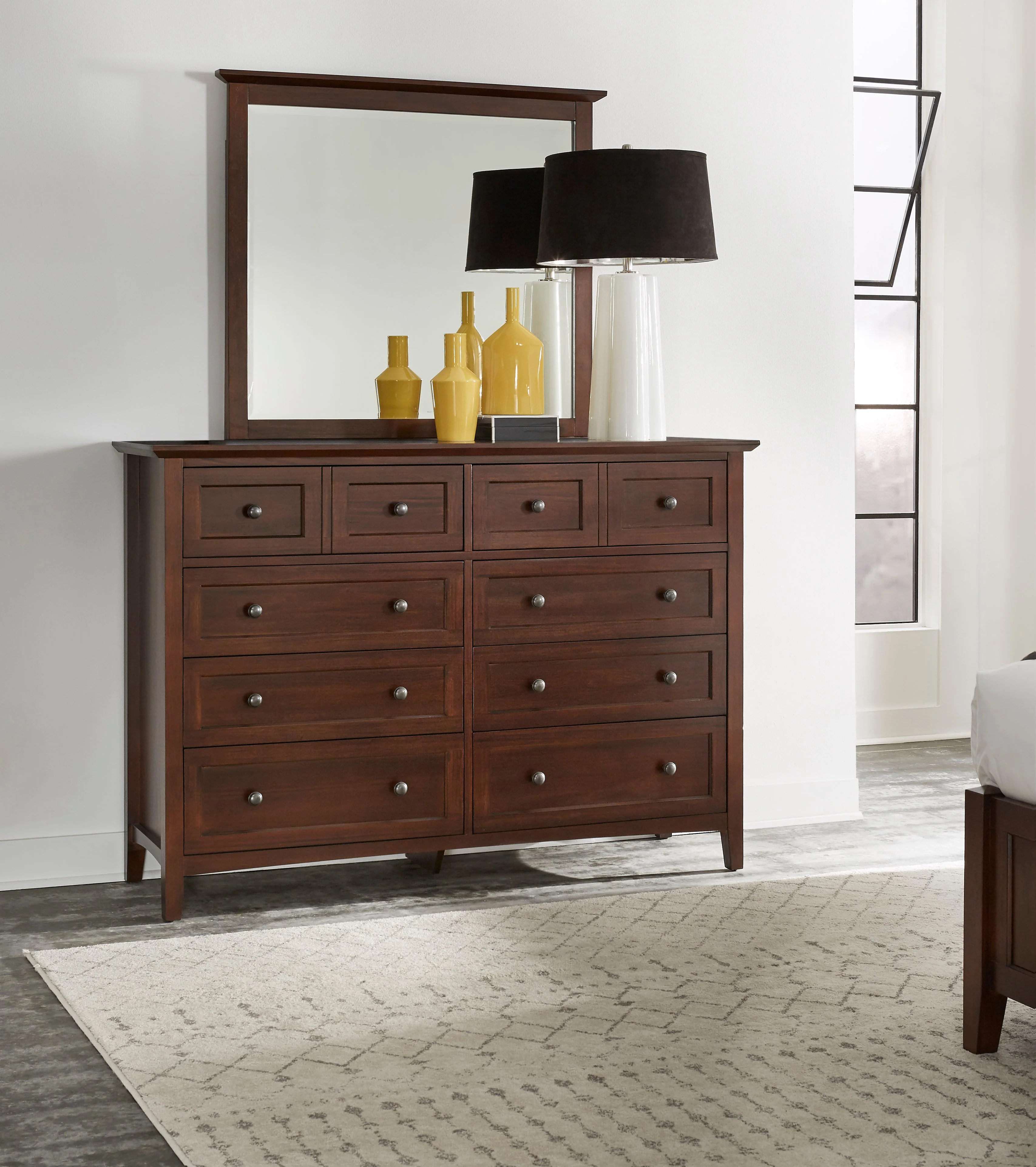 Paragon Mirror in Truffle - Image 2